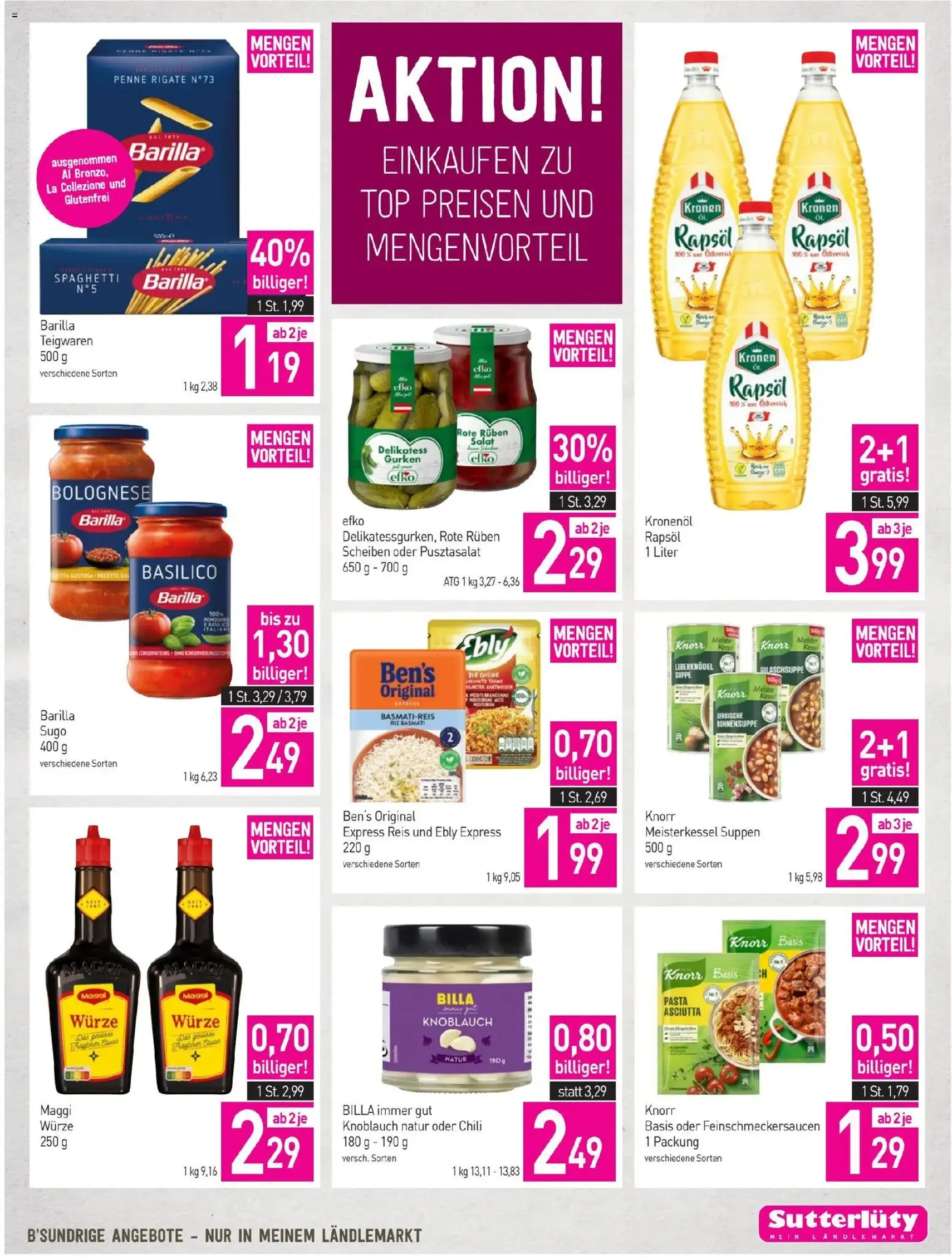 Sutterlüty Flugblatt - Gültiger Prospekt ab 30.04.2026, Seite 17 von insgesamt 20