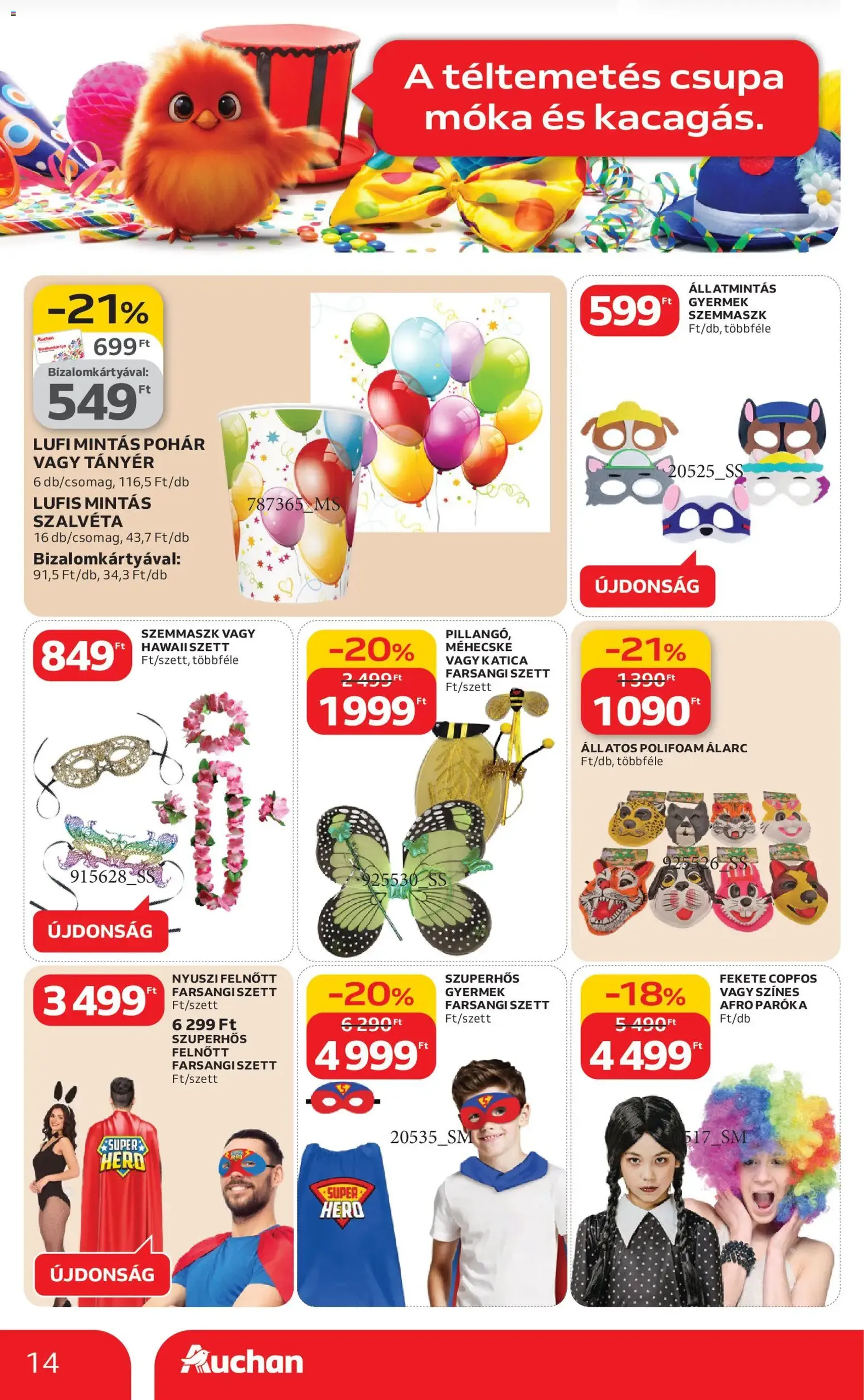 Auchan Akciós újság - 2026.02.05. érvényes szórólap 14 oldal 30 oldalból