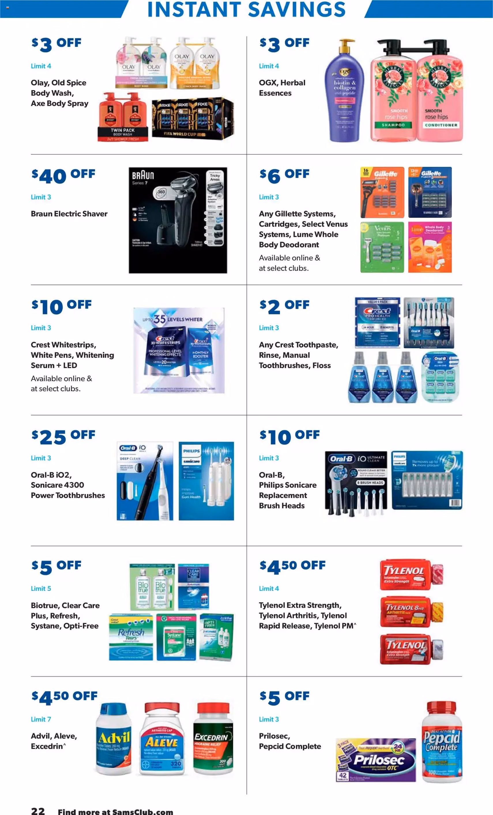 Sam's Club Instant Savings Book December - valid flyer from 12/03/2025, page 22 of 48