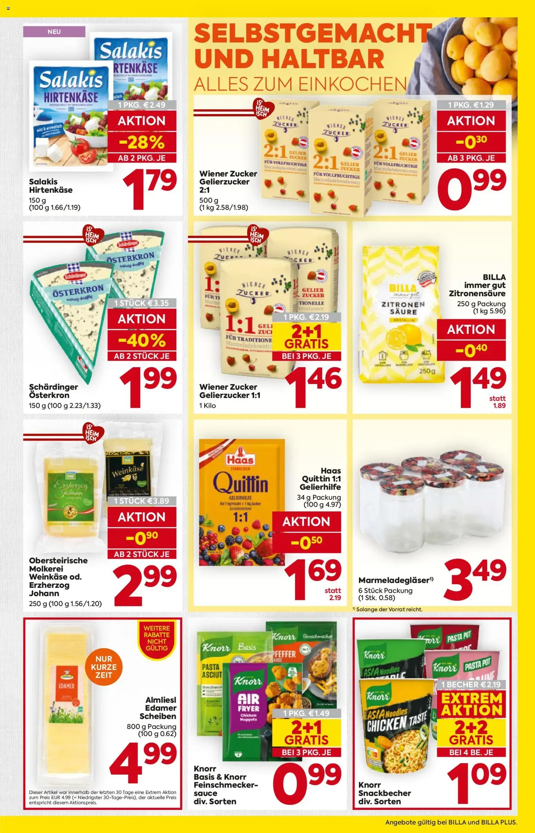 Billa - Flugblatt - Gültiger Prospekt ab 23.04.2026, Seite 9 von insgesamt 16