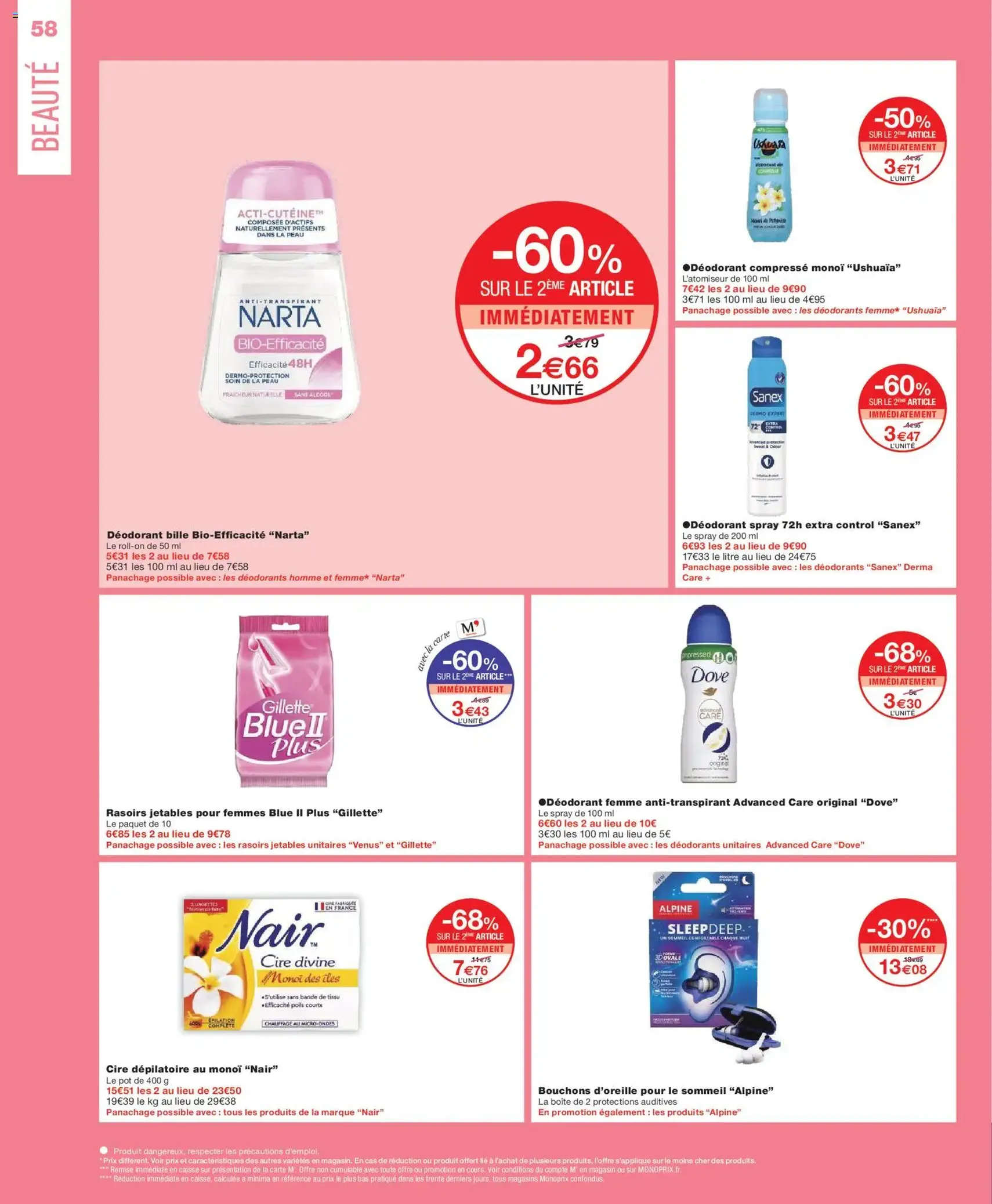 Monoprix catalogue - brochure valable à partir du 04/11/2025, page 58 sur 69