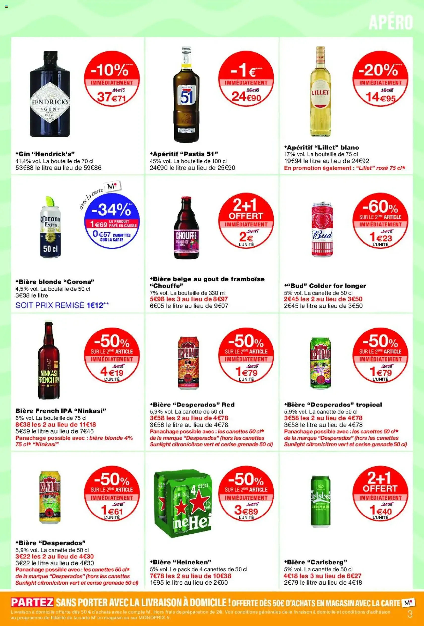 Monoprix catalogue - brochure valable à partir du 16/06/2026, page 3 sur 65