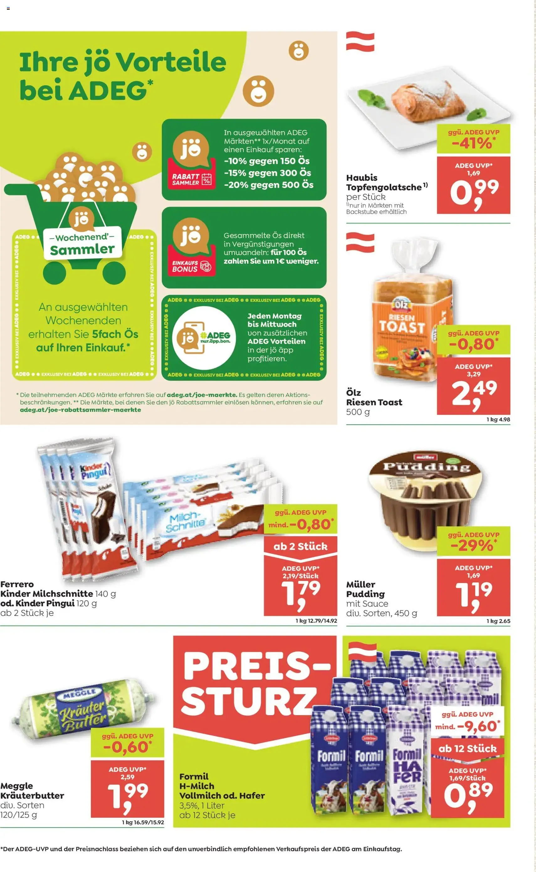 ADEG Flugblatt - Gültiger Prospekt ab 09.04.2026, Seite 2 von insgesamt 12