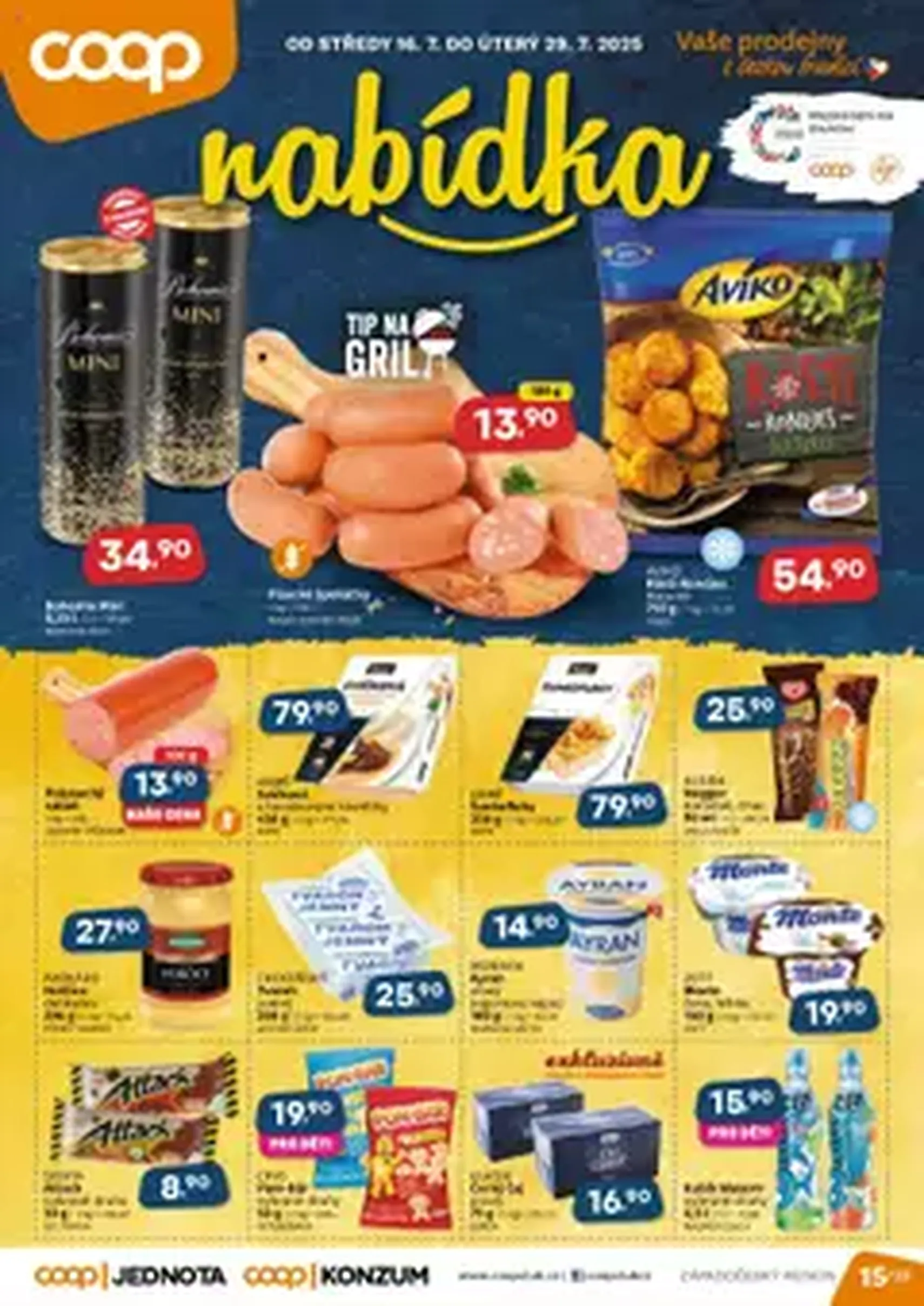 Coop leták - Západočeský region - platný leták od 16.07.2025 strana 1 z 1