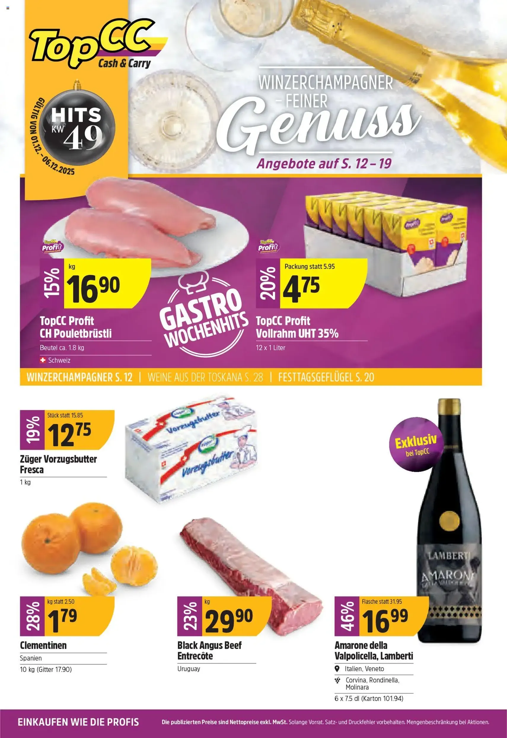 TopCC - Black Friday - Gültiger Prospekt ab 01.12.2025, Seite 1 von insgesamt 36