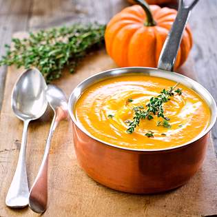 Recipe preview Hokkaido pumpkin soup