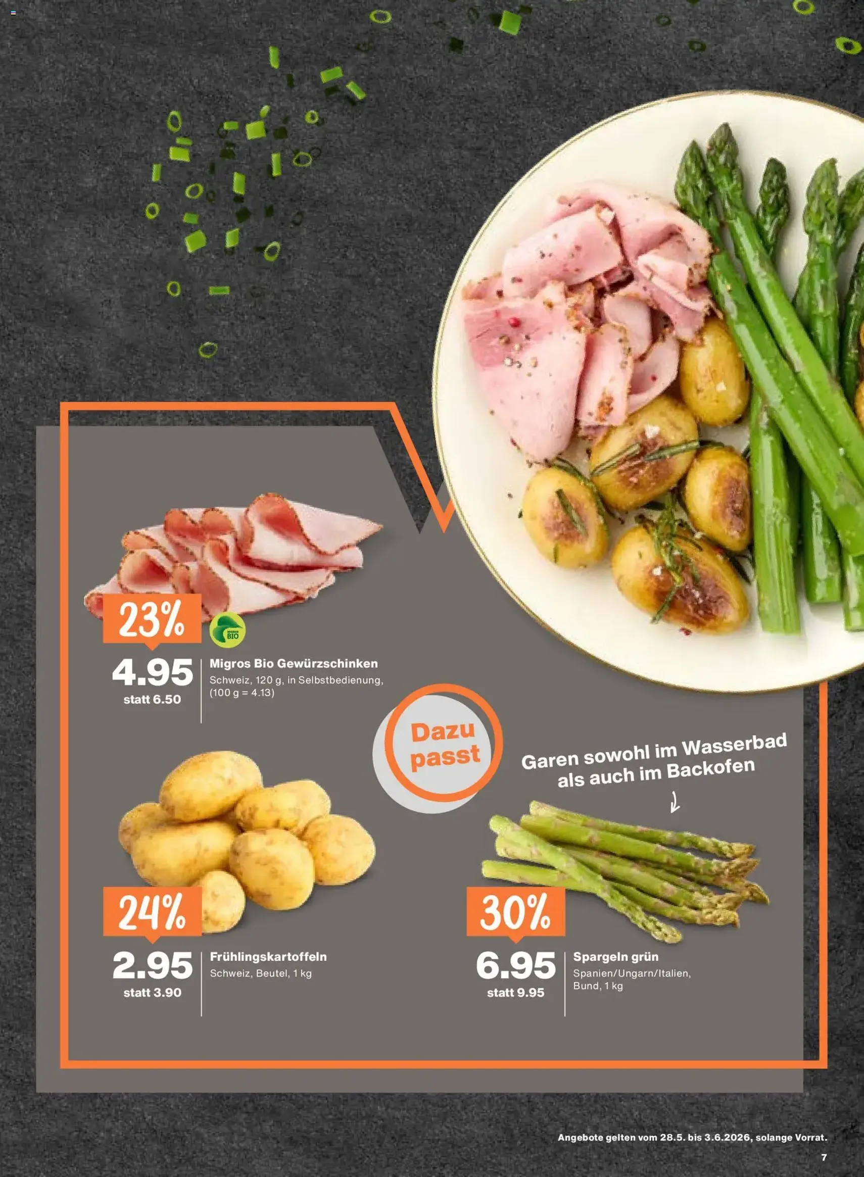 Migros aktionen - Gültiger Prospekt ab 28.05.2026, Seite 7 von insgesamt 24
