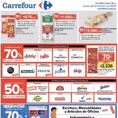 Vista previa del folleto Carrefour ofertas válido desde 18/02/2026