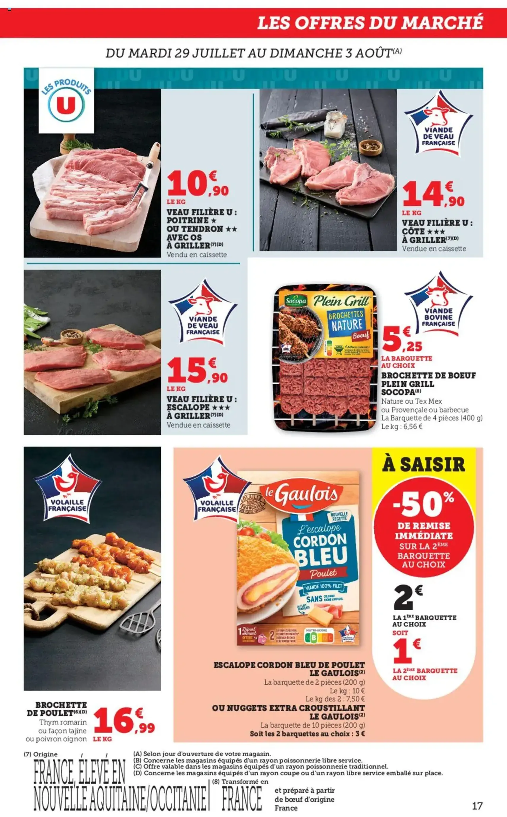 Super U catalogue - brochure valable à partir du 29/07/2025, page 17 sur 24 Super U catalogue - brochure valable à partir du 29/07/2025, page 17 sur 24