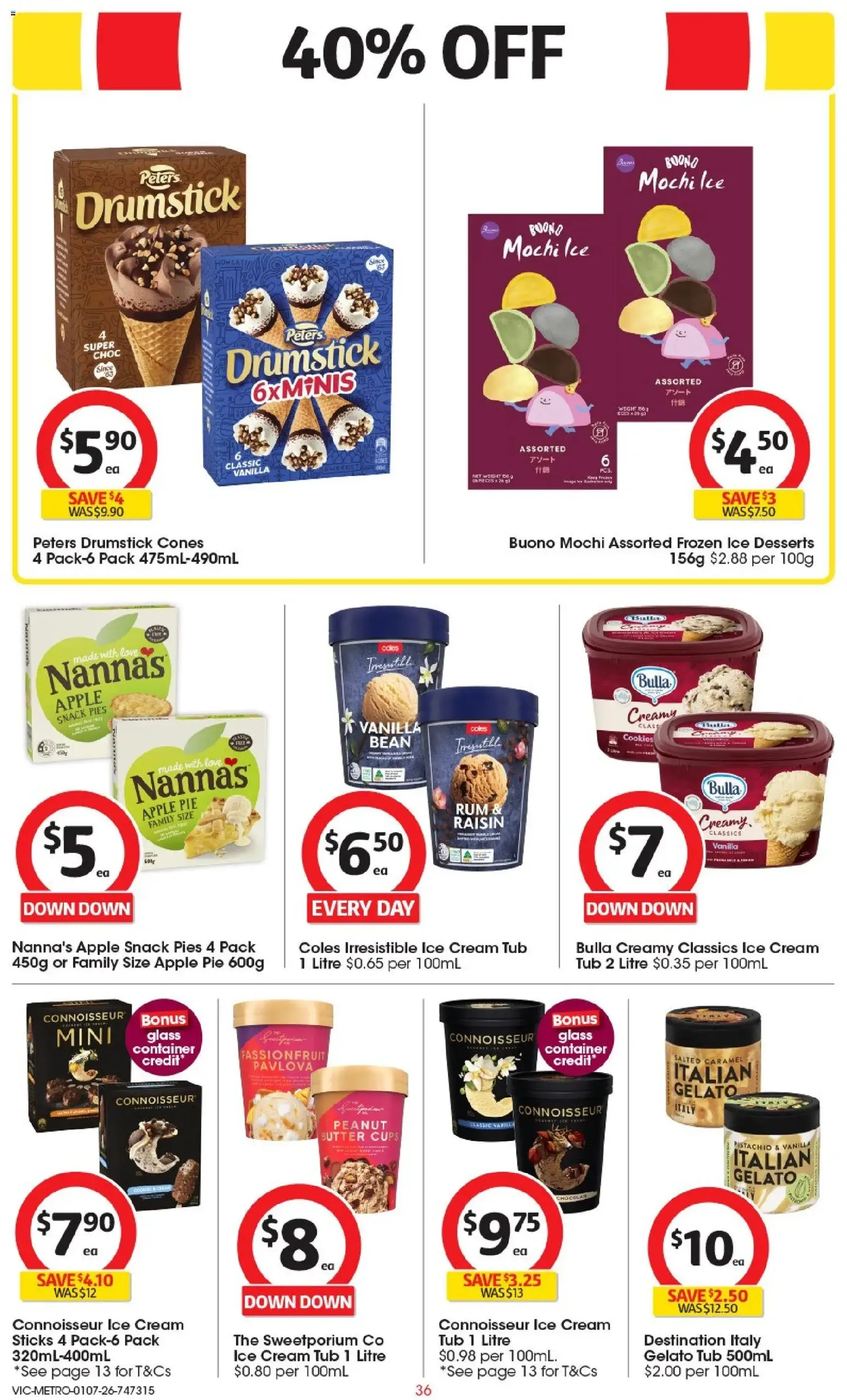Coles catalogue - valid flyer from 01/07/2026, page 36 of 46