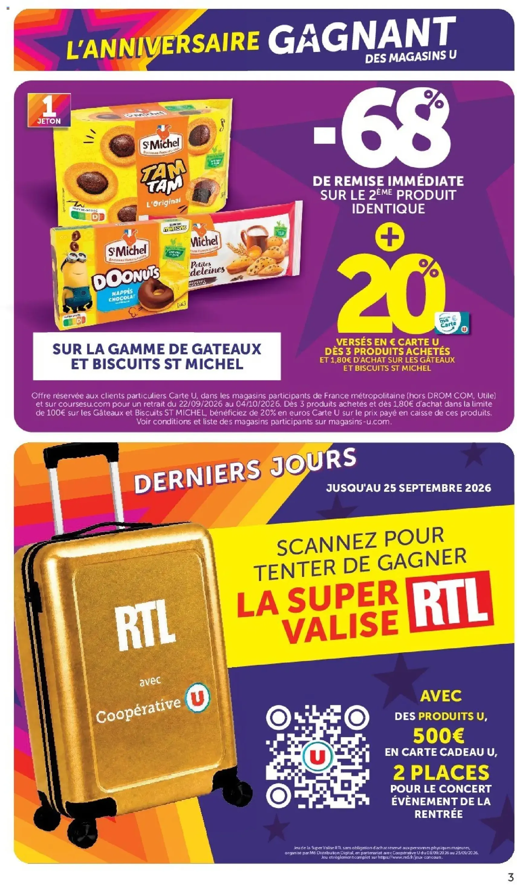 Super U catalogue - brochure valable à partir du 22/09/2026, page 3 sur 40
