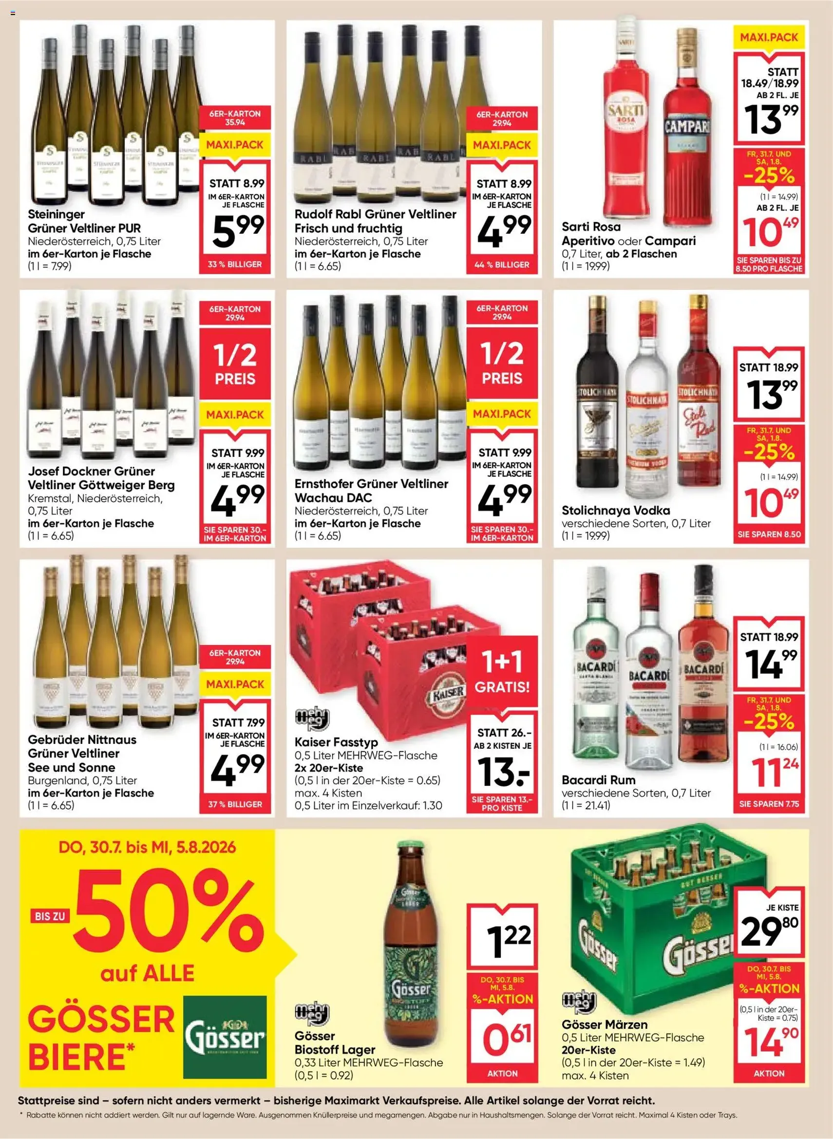 Maximarkt Flugblatt - Gültiger Prospekt ab 30.07.2026, Seite 14 von insgesamt 24