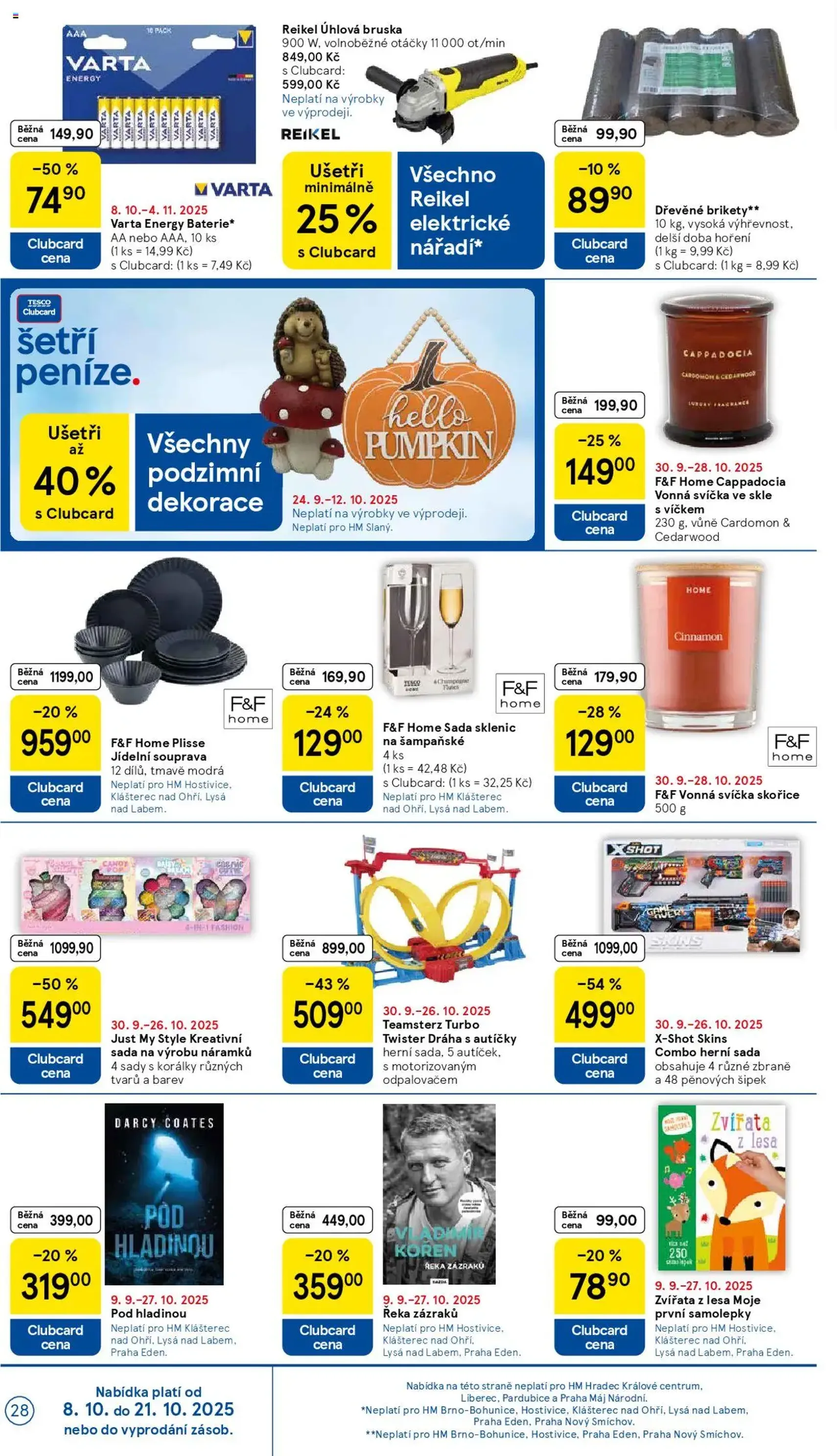 Tesco leták - Hypermarket - platný leták od 08.10.2025 strana 28 z 31