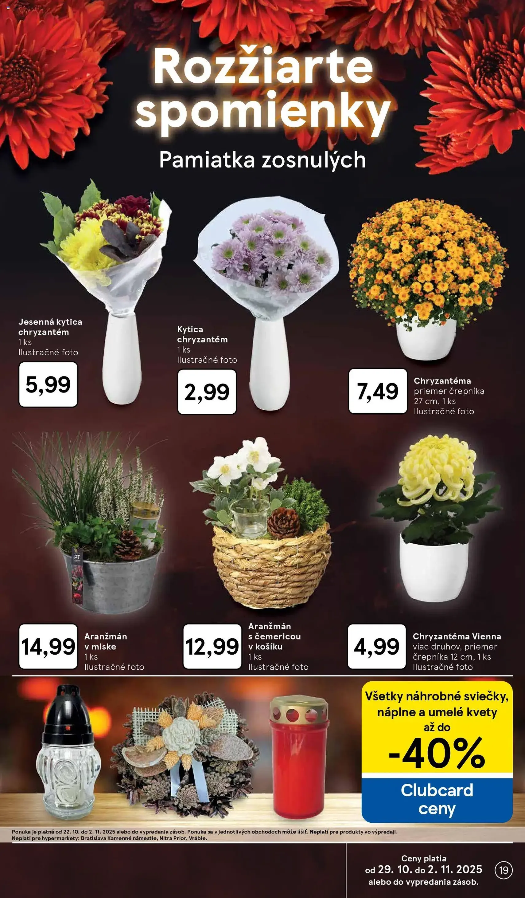 Tesco Hypermarket - leták - platný leták od 29.10.2025 strana 19 z 39 Tesco Hypermarket - leták - platný leták od 29.10.2025 strana 19 z 39