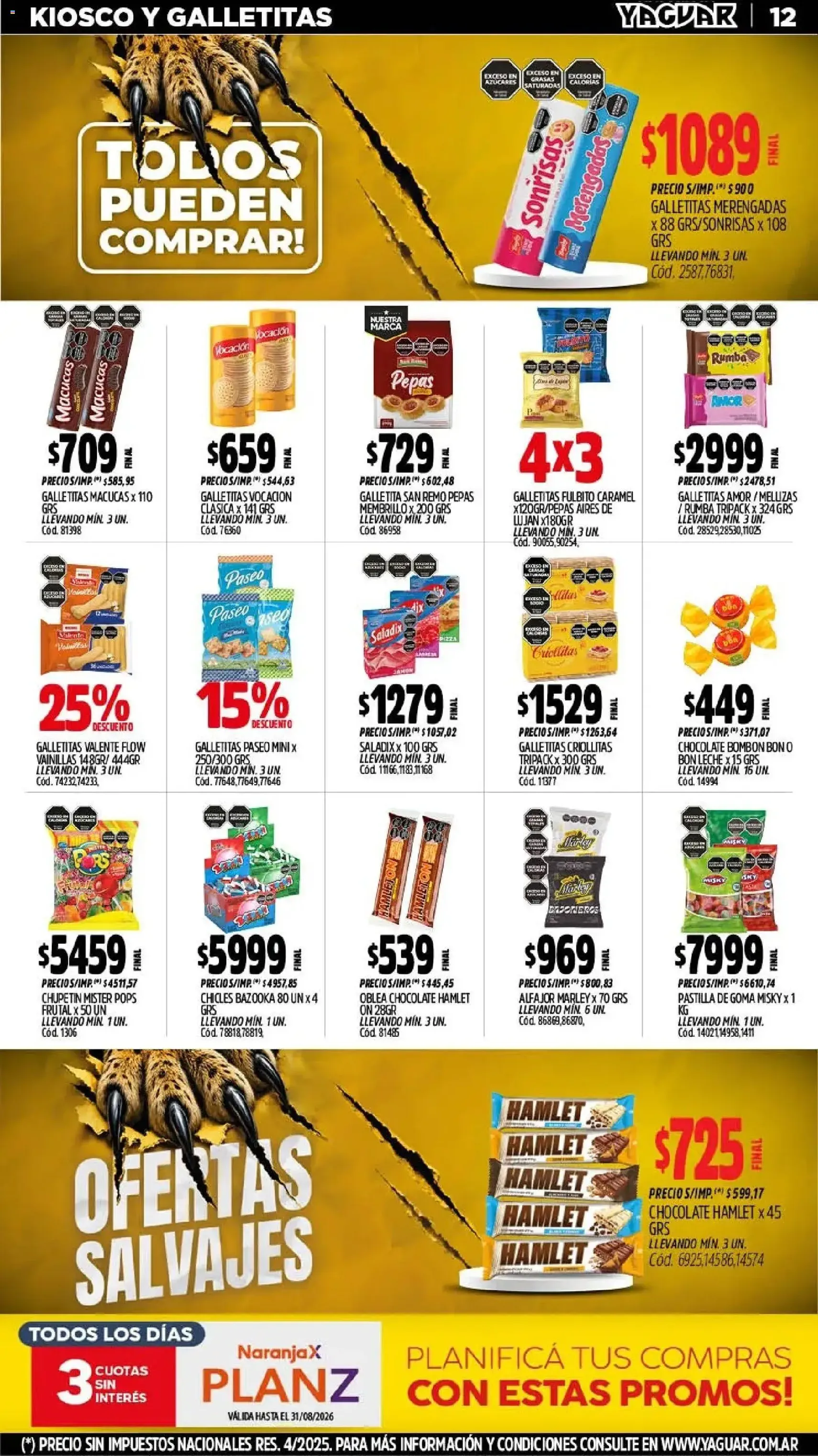 Yaguar catálogo - folleto válido desde 03/08/2026 página 13 de 22
