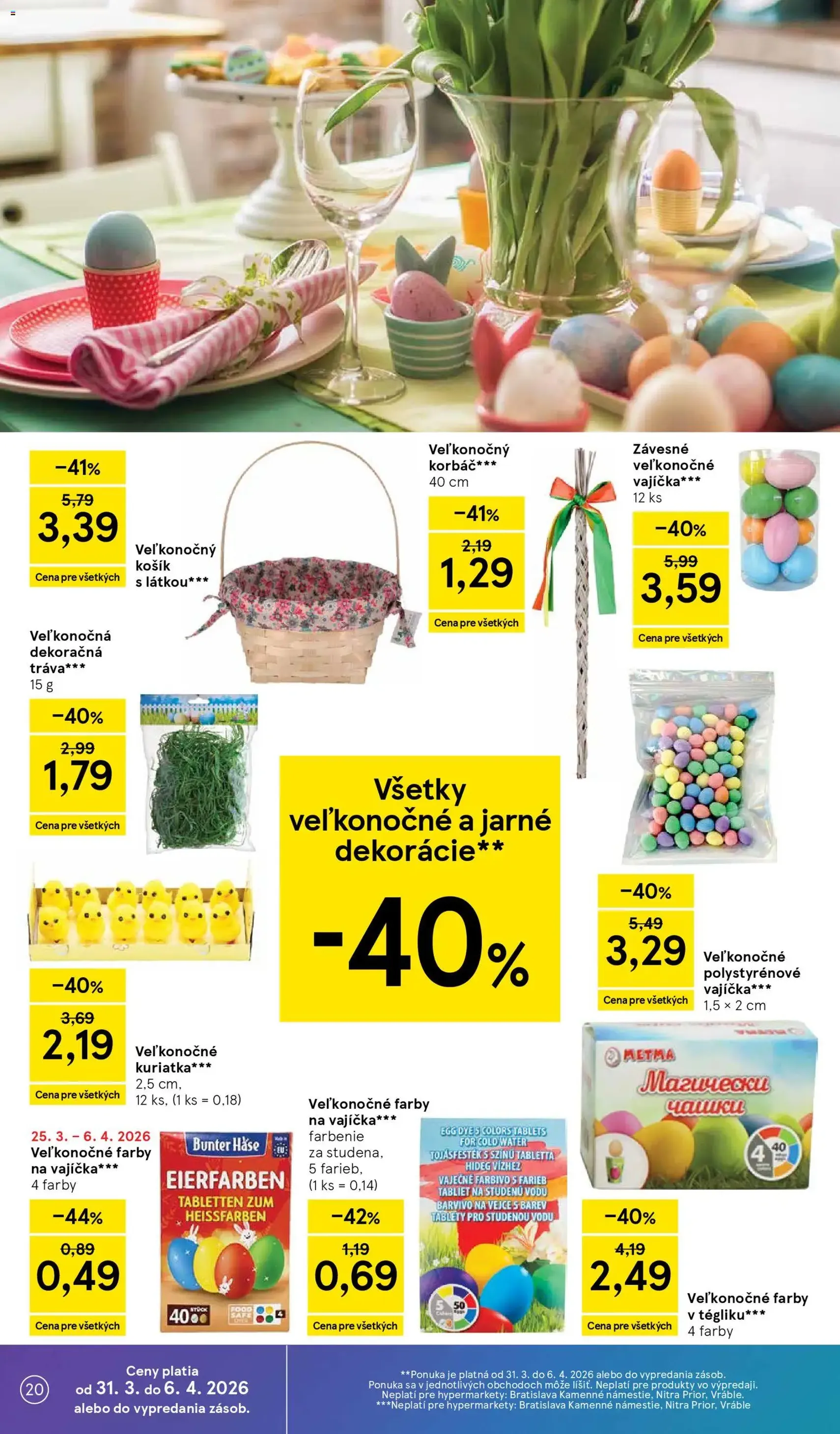 Tesco Hypermarket - leták - platný leták od 31.03.2026 strana 20 z 45
