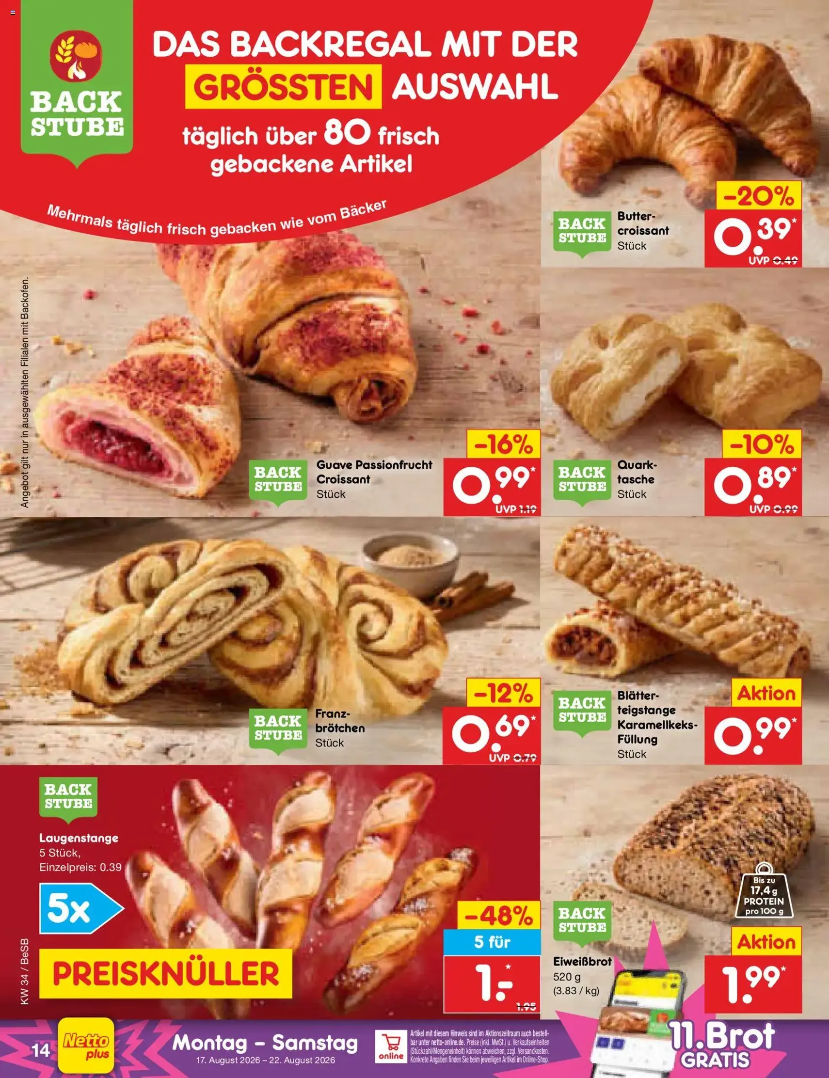 Netto Marken-Discount Prospekt - Gültiger Prospekt ab 17.08.2026, Seite 20 von insgesamt 65