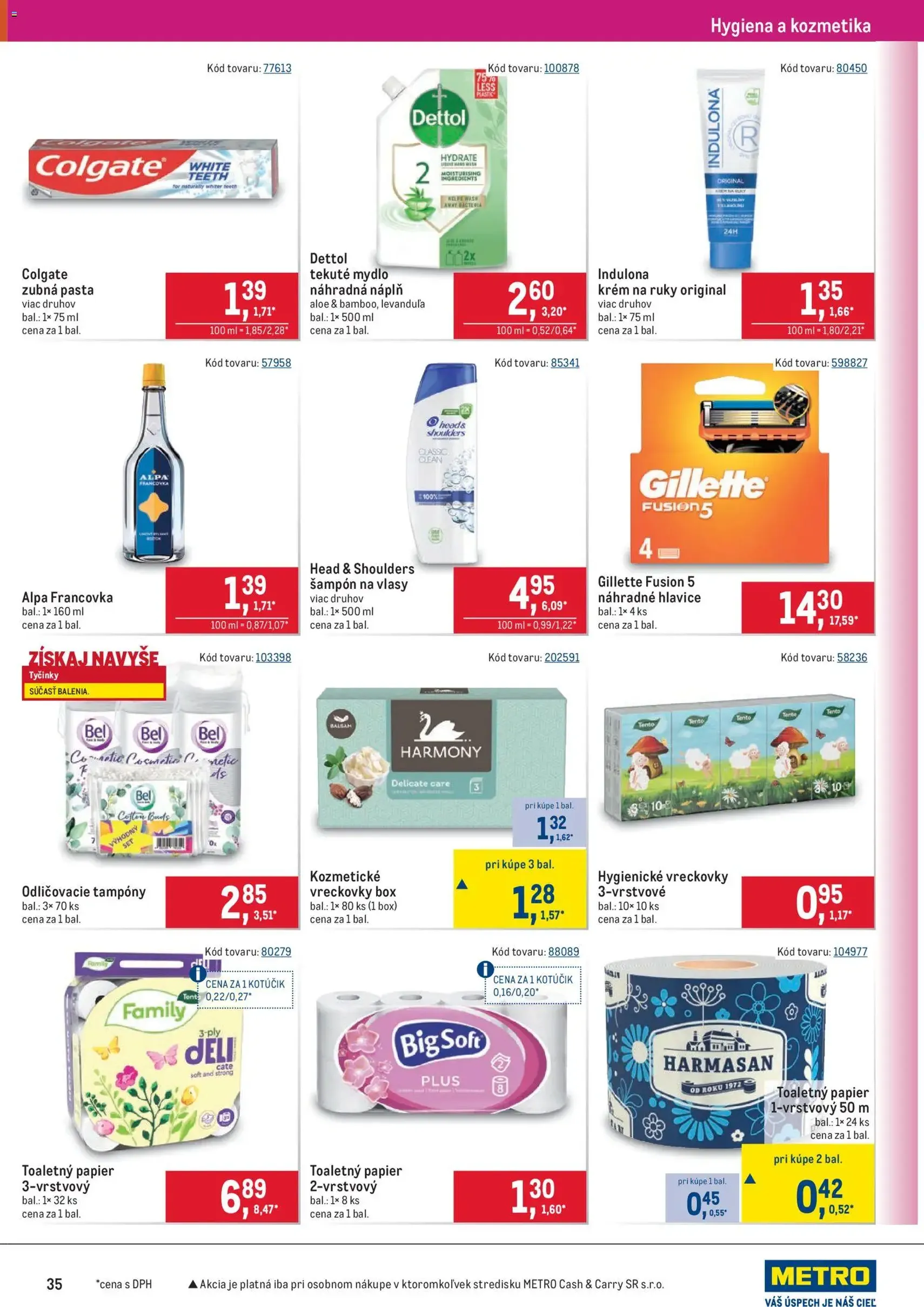 Metro leták - platný leták od 22.04.2026 strana 35 z 40