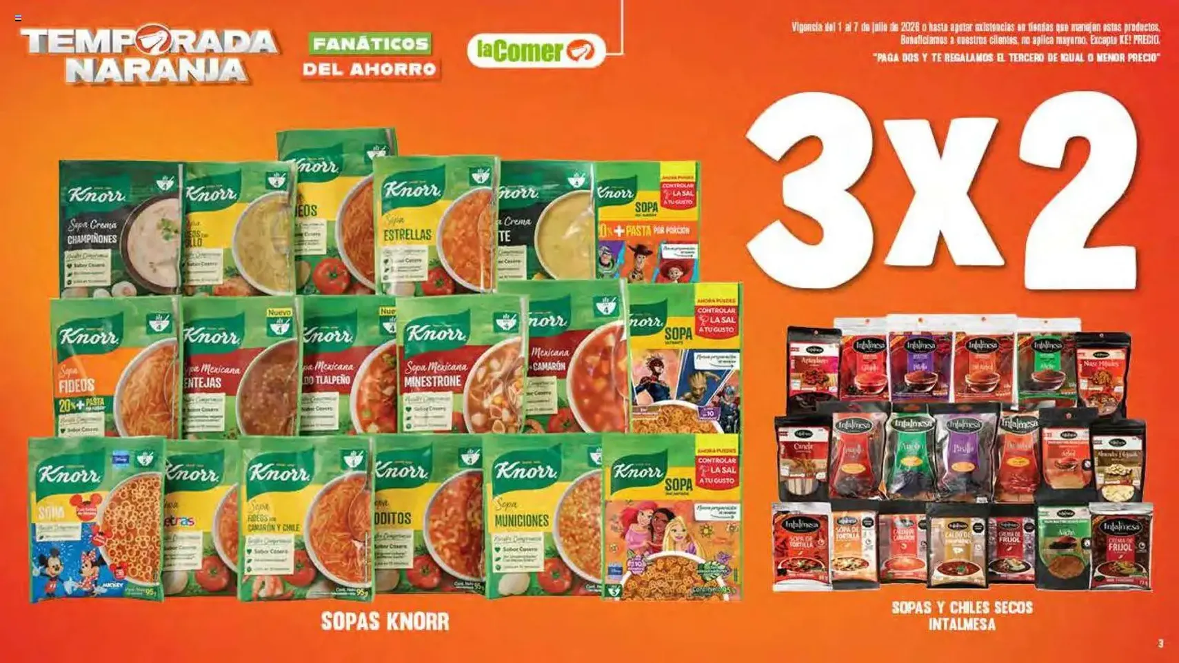 La Comer folleto - folleto válido desde 01/07/2026 página 3 de 44