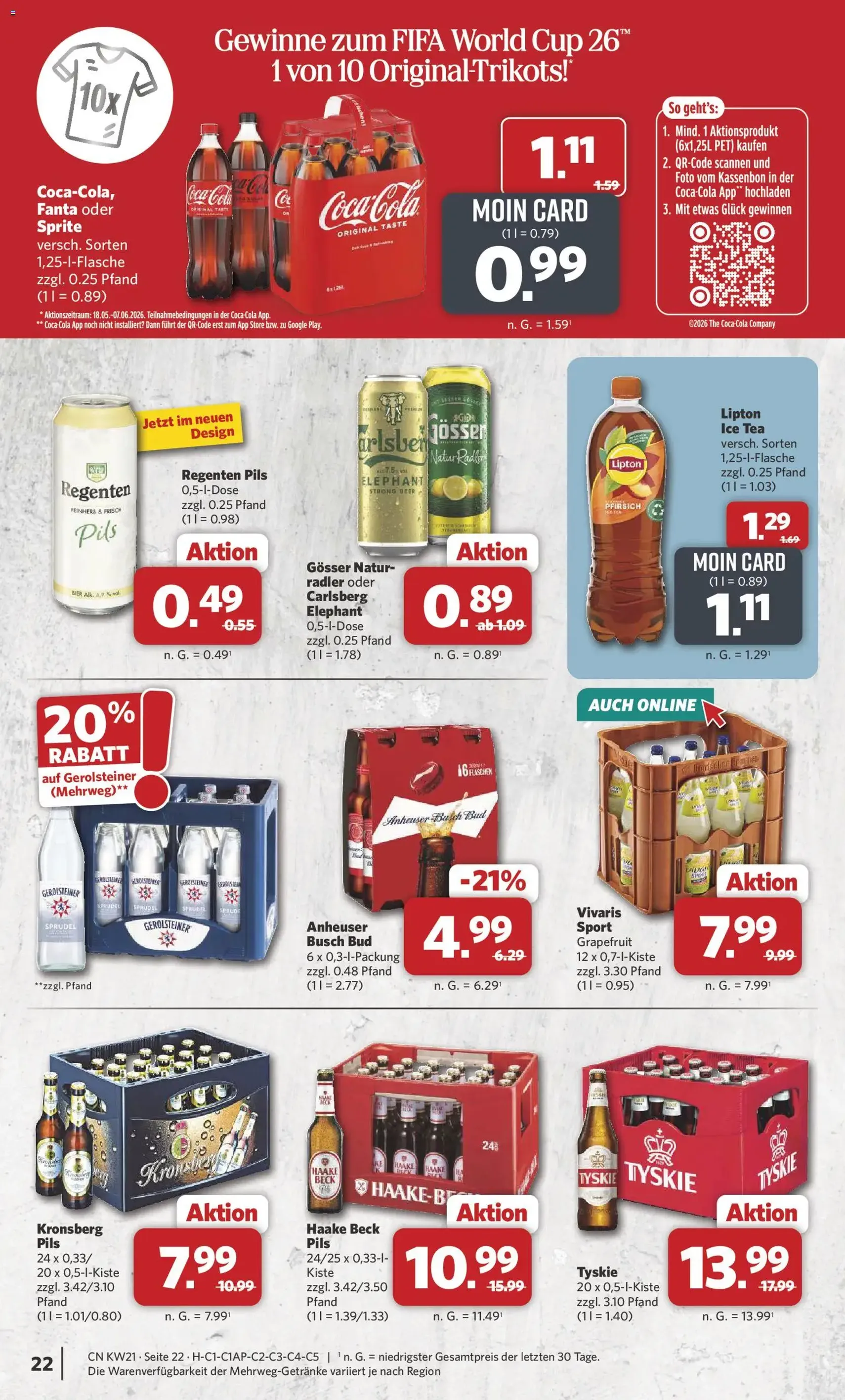Combi Prospekt - Gültiger Prospekt ab 18.05.2026, Seite 22 von insgesamt 36