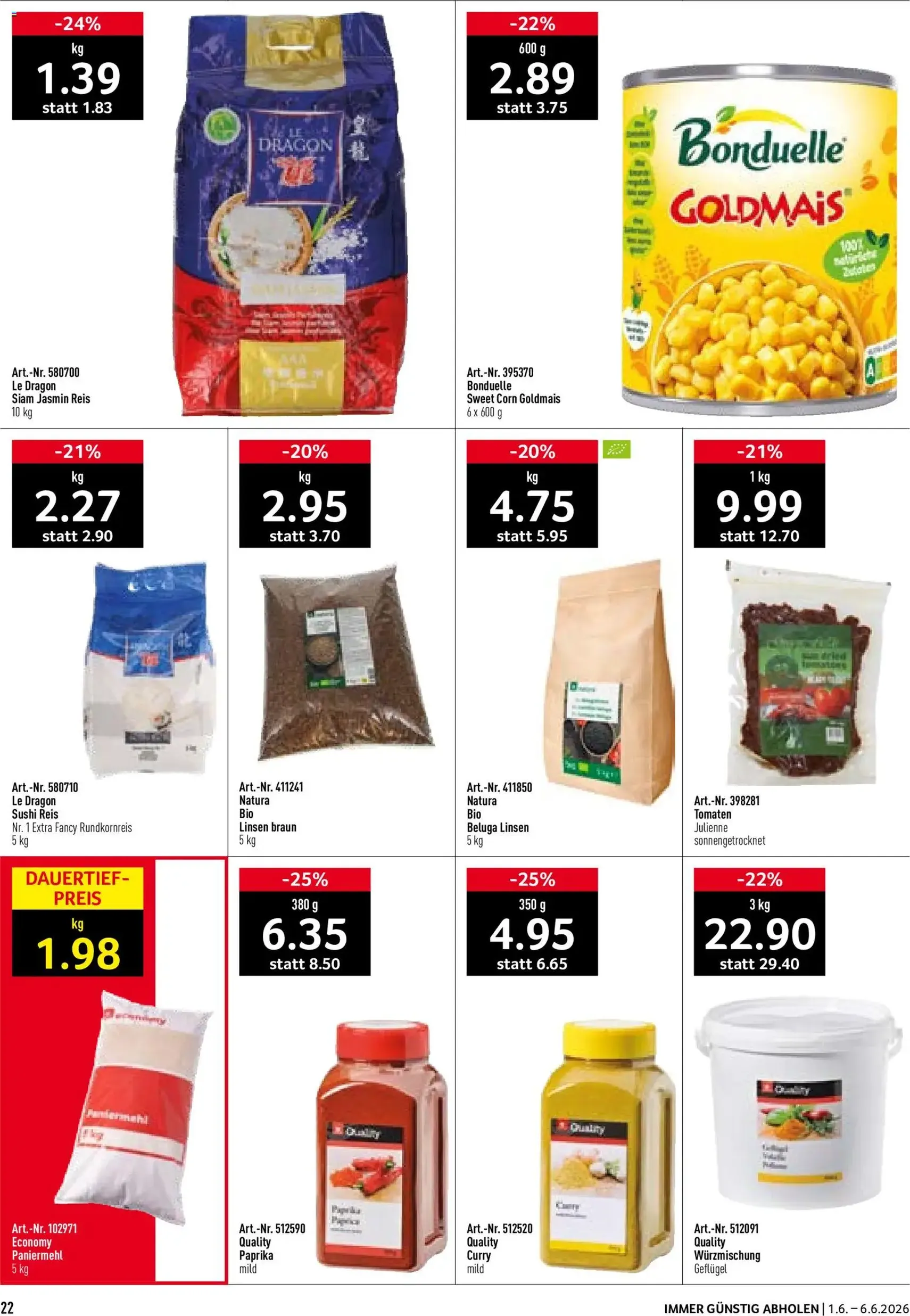 Prodega aktionen - Gültiger Prospekt ab 01.06.2026, Seite 22 von insgesamt 39