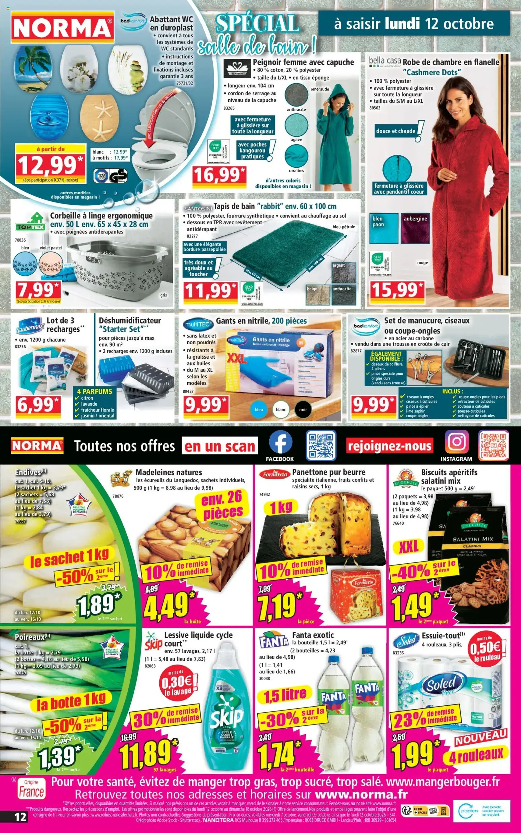 Norma catalogue - brochure valable à partir du 07/10/2026, page 12 sur 14