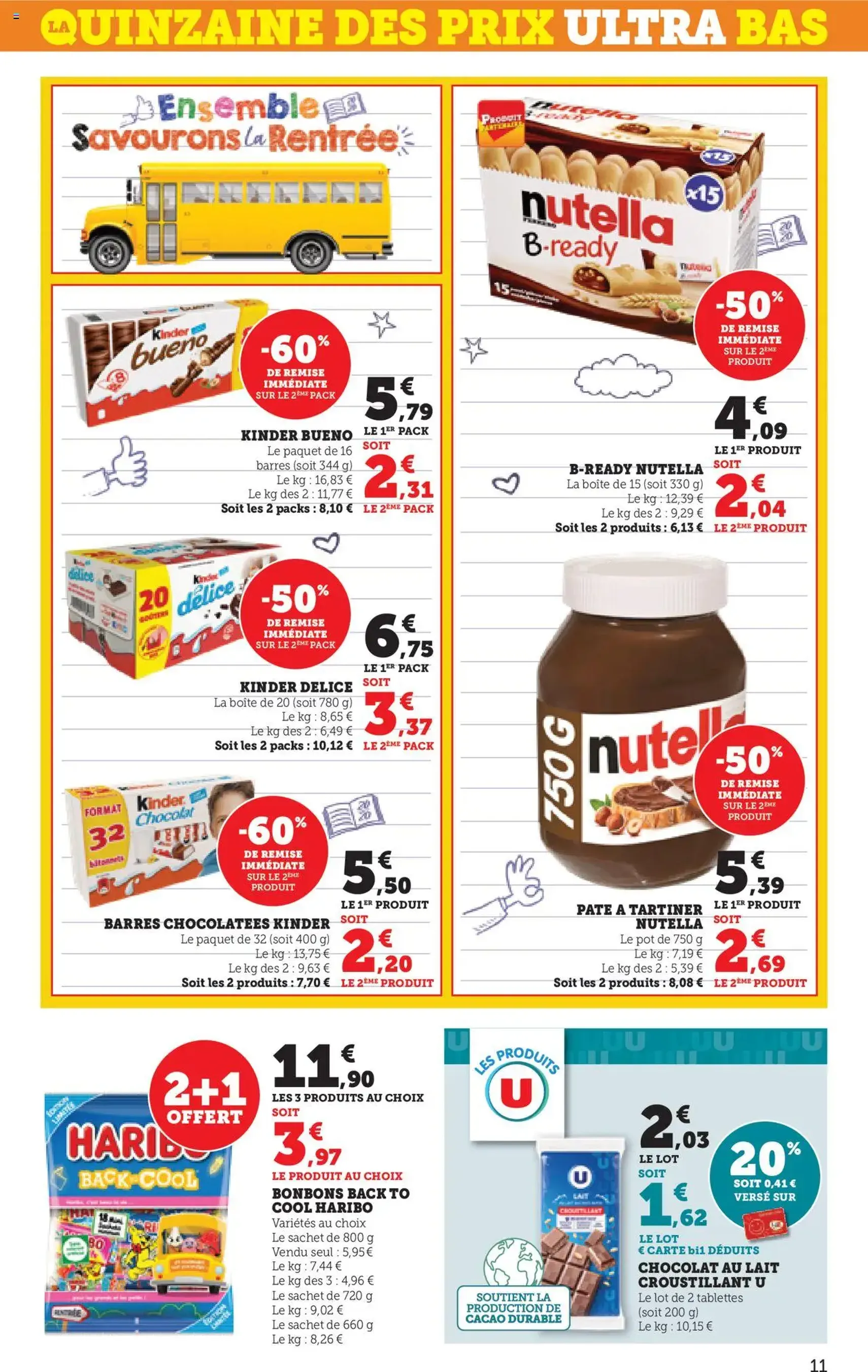 Bi1 catalogue - brochure valable à partir du 19/08/2025, page 11 sur 28 Bi1 catalogue - brochure valable à partir du 19/08/2025, page 11 sur 28
