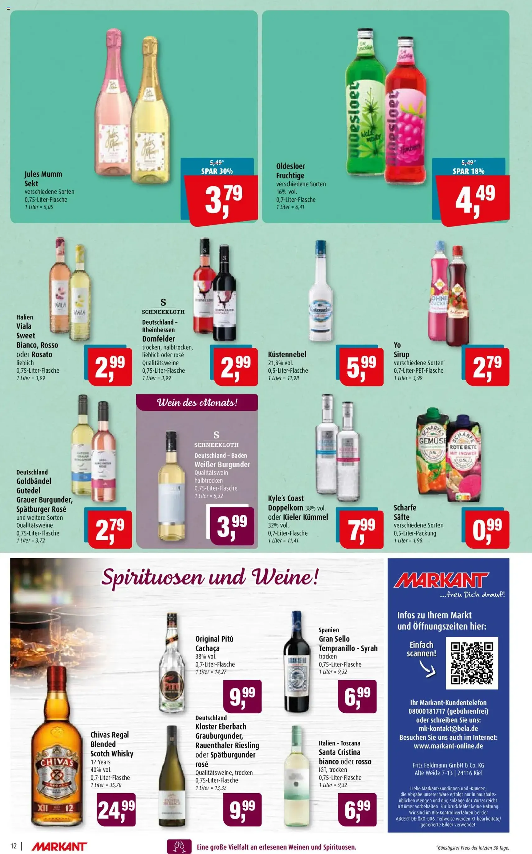 Markant Prospekt - Gültiger Prospekt ab 21.09.2026, Seite 12 von insgesamt 14