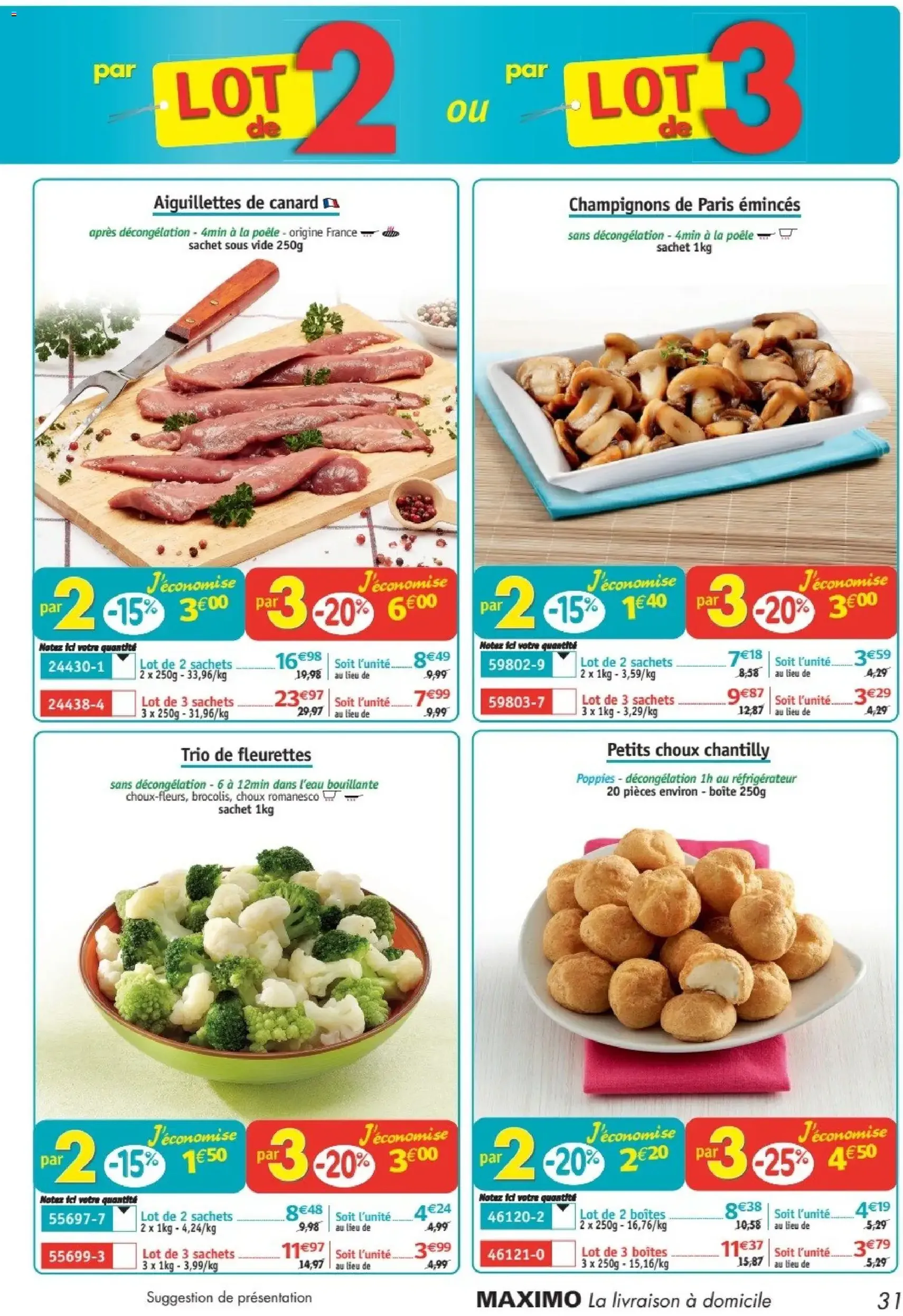 Maximo catalogue - brochure valable à partir du 27/10/2025, page 31 sur 72 Maximo catalogue - brochure valable à partir du 27/10/2025, page 31 sur 72