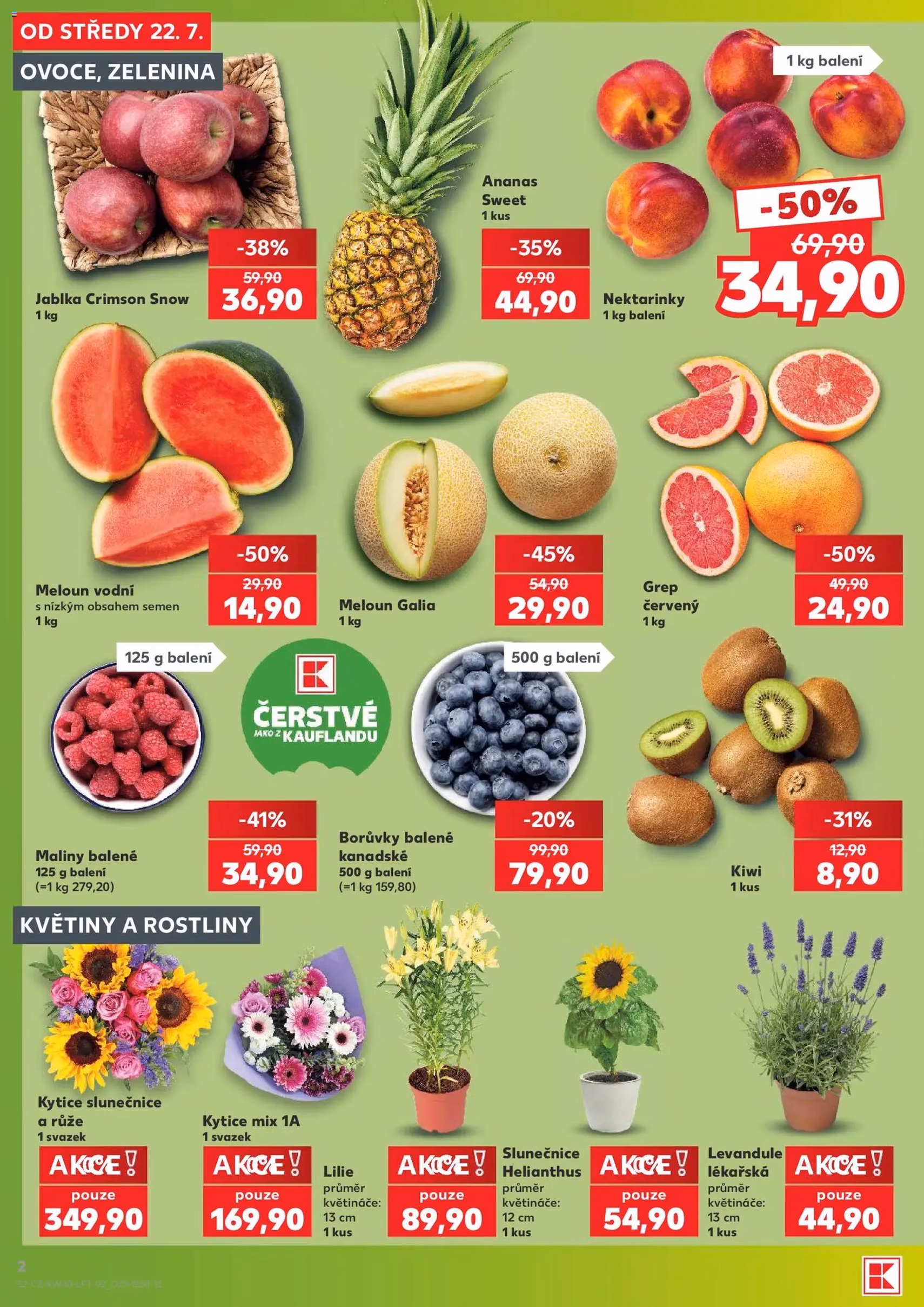 Kaufland leták - platný leták od 22.07.2026 strana 2 z 52
