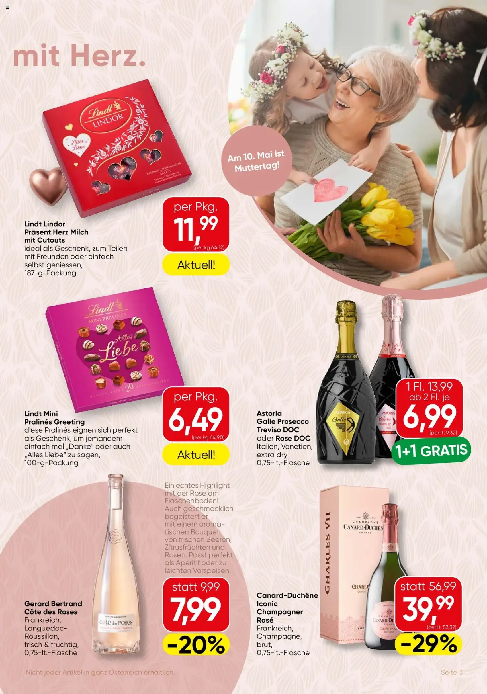 SPAR Gourmet Flugblatt - Gültiger Prospekt ab 23.04.2026, Seite 3 von insgesamt 12