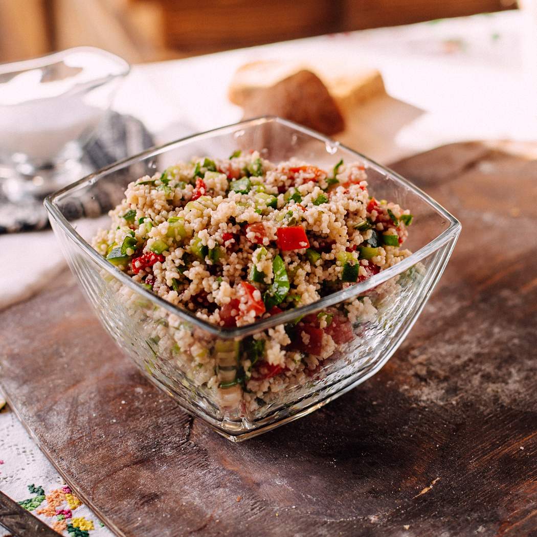Insalata tiepida e sana di freekeh
