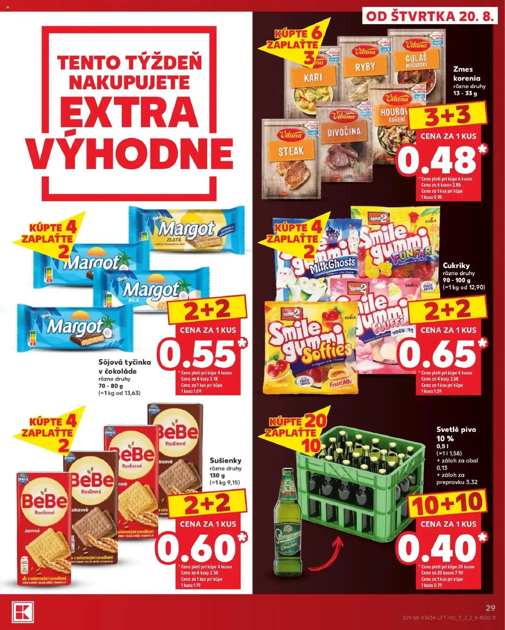 Kaufland leták - platný leták od 20.08.2026 strana 29 z 76