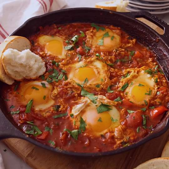 Anteprima ricetta Shakshuka ricetta israeliana