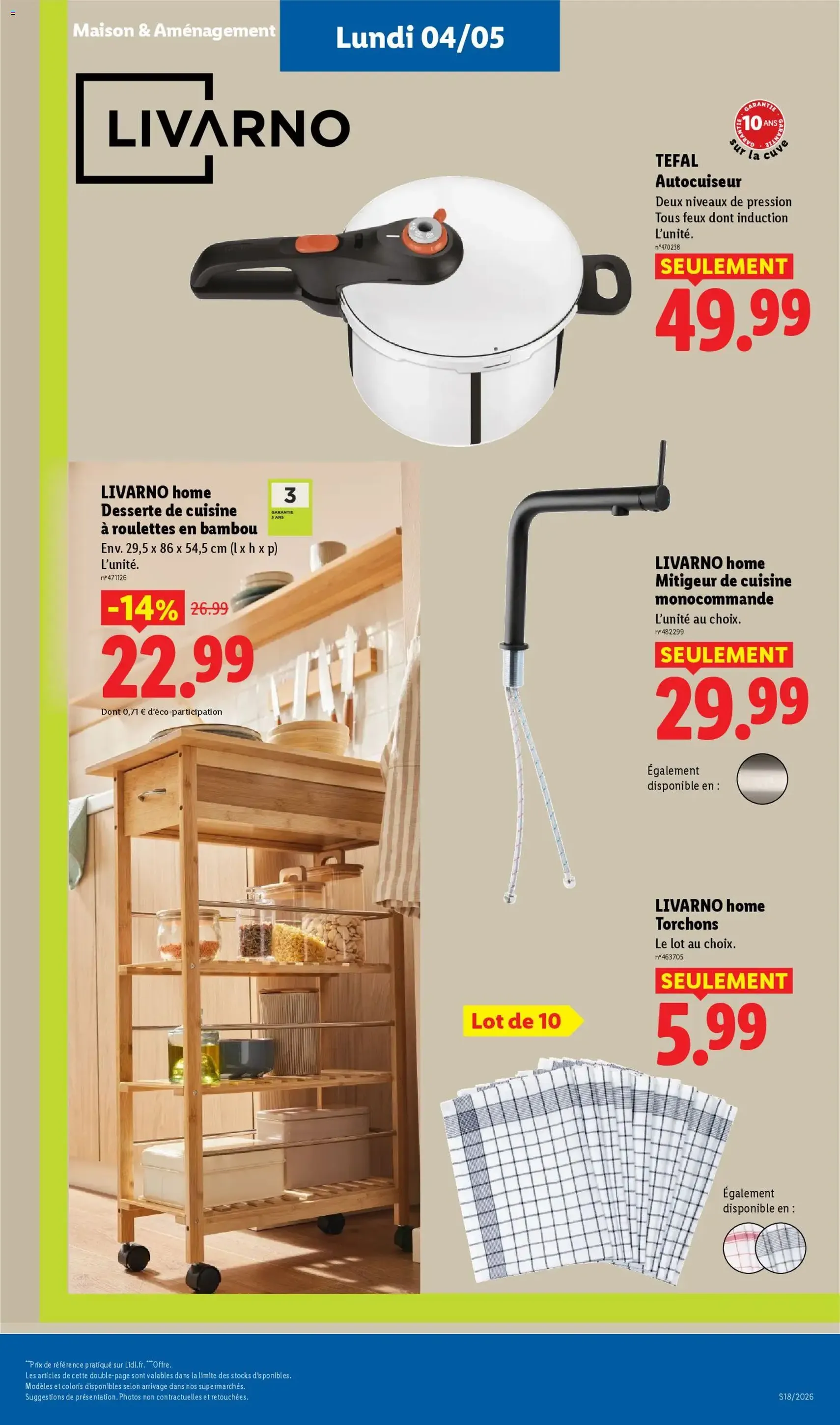 LIDL catalogue - brochure valable à partir du 30/04/2026, page 49 sur 70