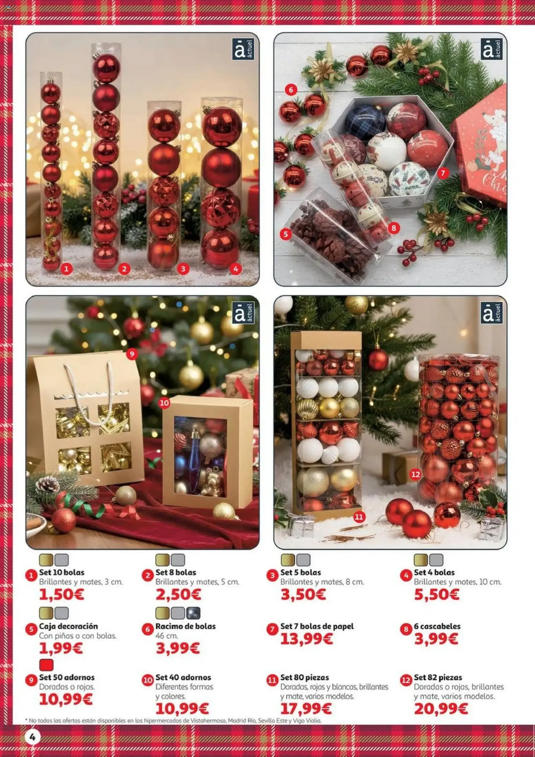 Alcampo - Decoración Navidad HG - folleto válido desde 06/11/2025 página 4 de 28