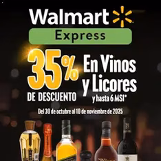 Vista previa del folleto Walmart Express folleto válido desde 30/10/2025