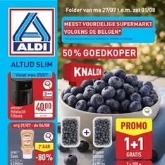 Aldi folder week 31 - voorvertoning van de folder geldig vanaf 27/07/2026