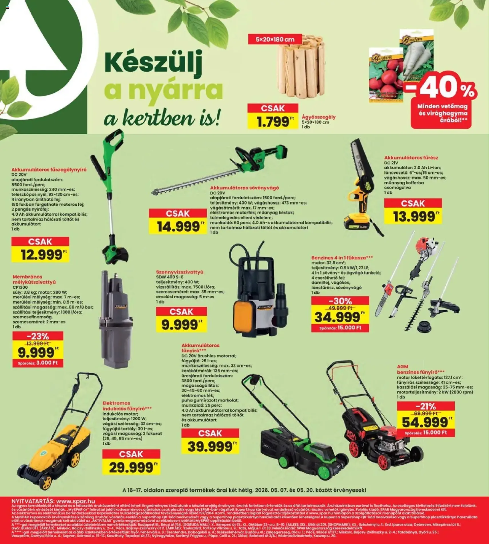 Interspar akciós újság - 2026.05.07. érvényes szórólap 16 oldal 20 oldalból