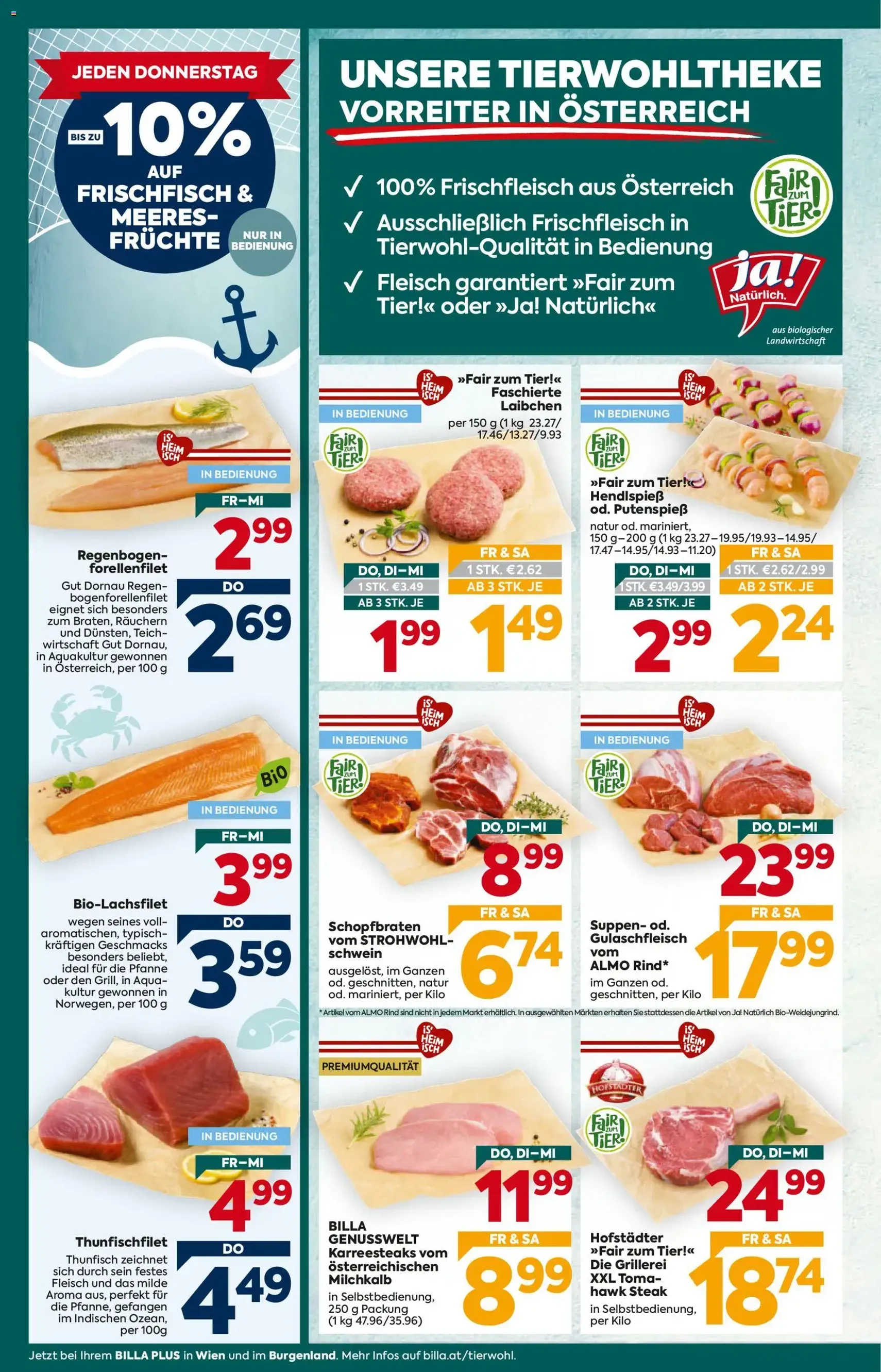 Billa Plus Flugblatt - Gültiger Prospekt ab 21.05.2026, Seite 8 von insgesamt 16