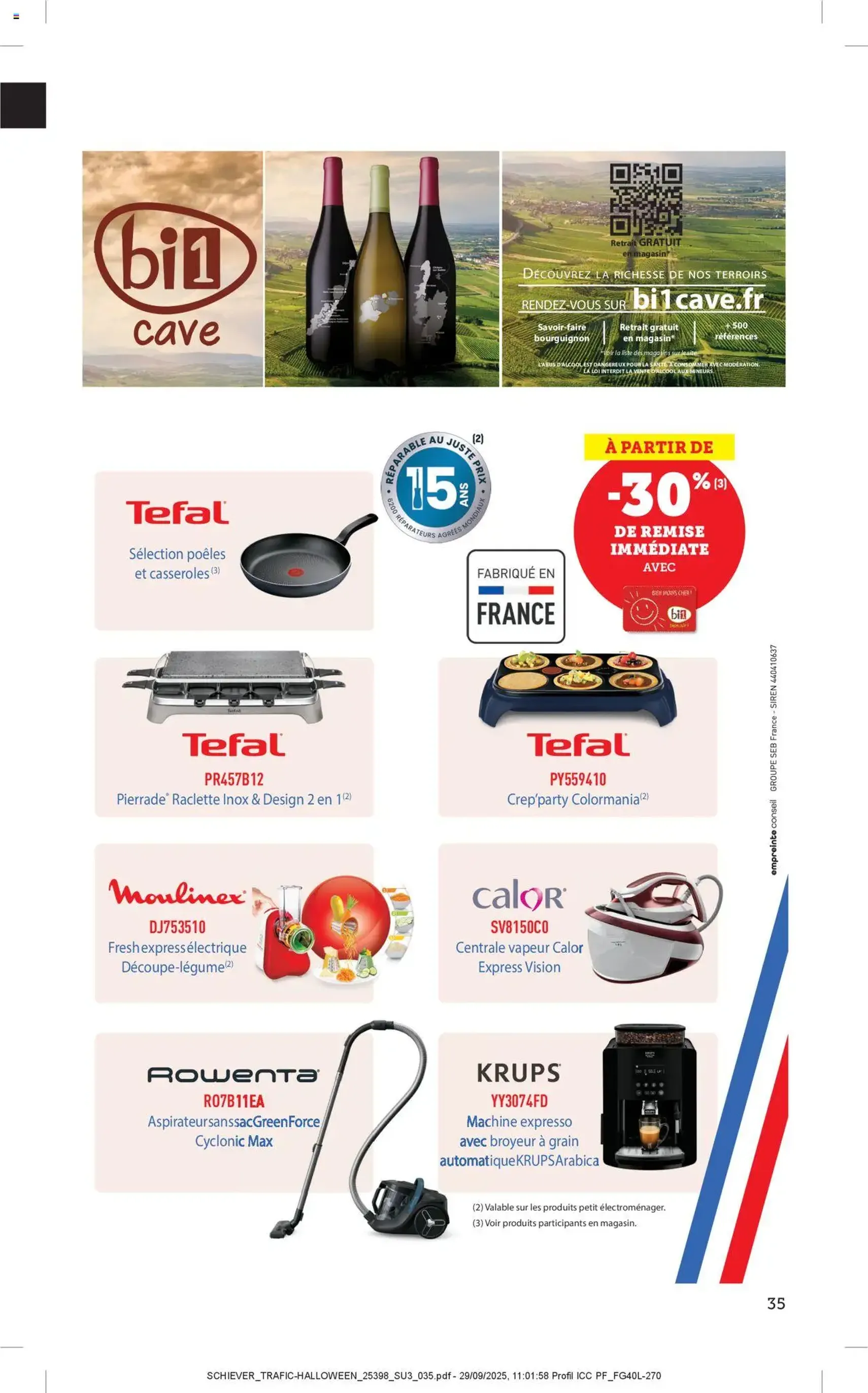 Bi1 catalogue - brochure valable à partir du 20/10/2025, page 35 sur 36 Bi1 catalogue - brochure valable à partir du 20/10/2025, page 35 sur 36