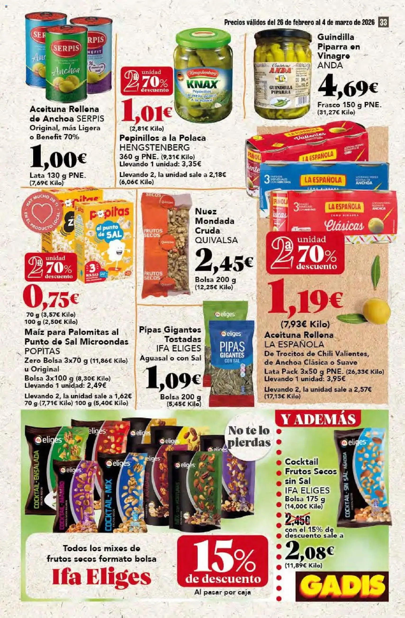 Gadis - folleto - folleto válido desde 26/02/2026 página 33 de 48