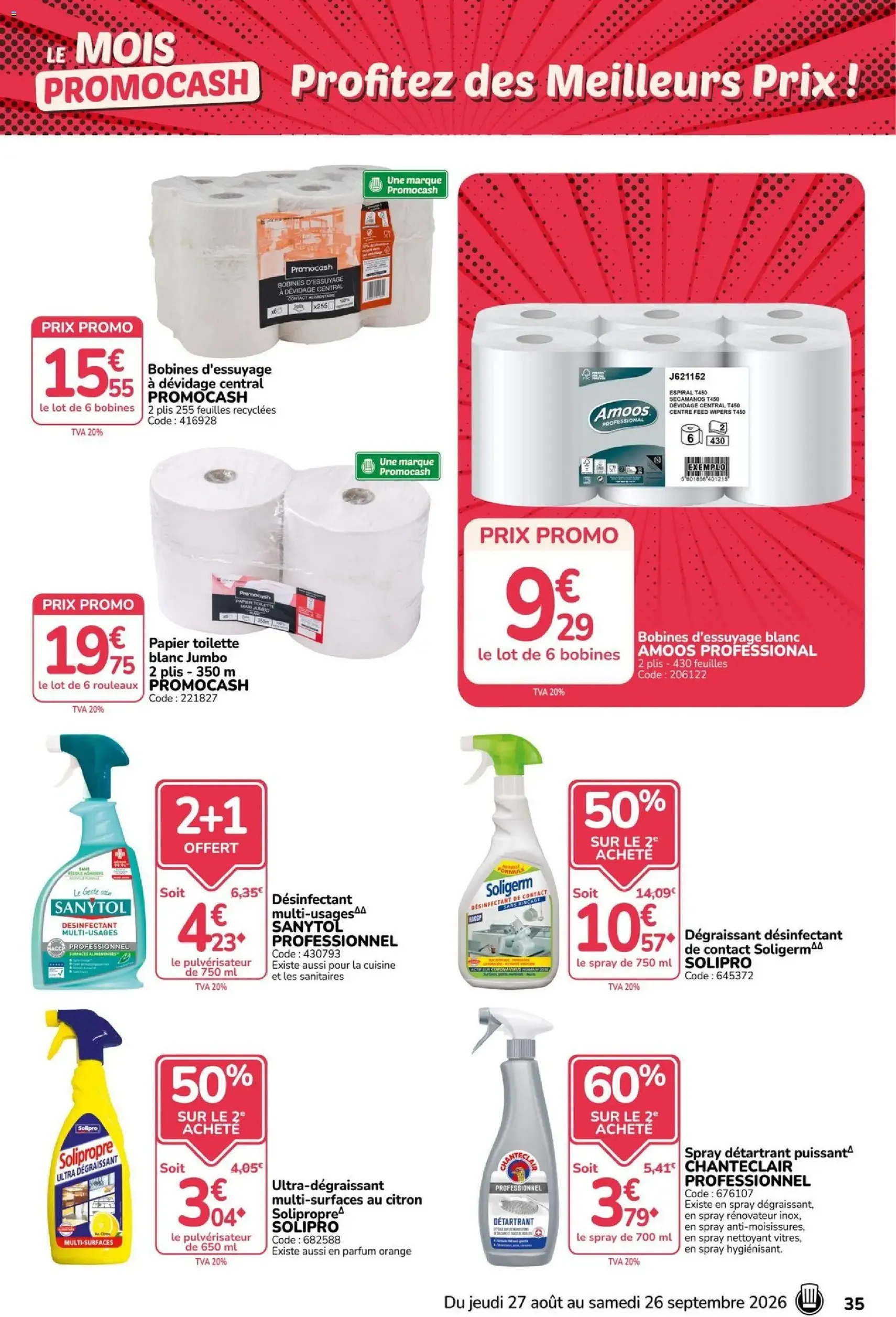 Promocash catalogue - brochure valable à partir du 27/08/2026, page 35 sur 44