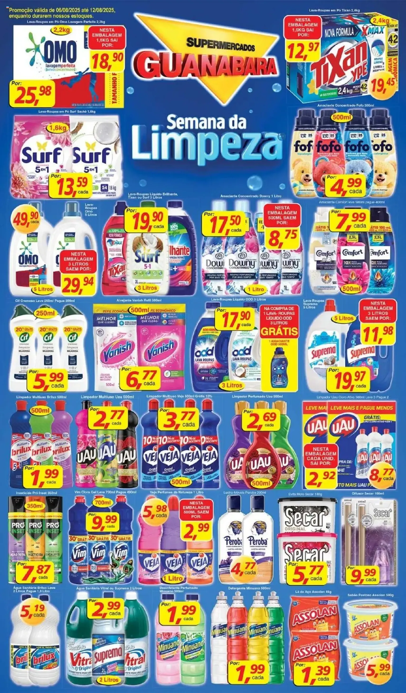 Encarte Guanabara - folheto válido a partir de 06/08/2025 página 1 de 12