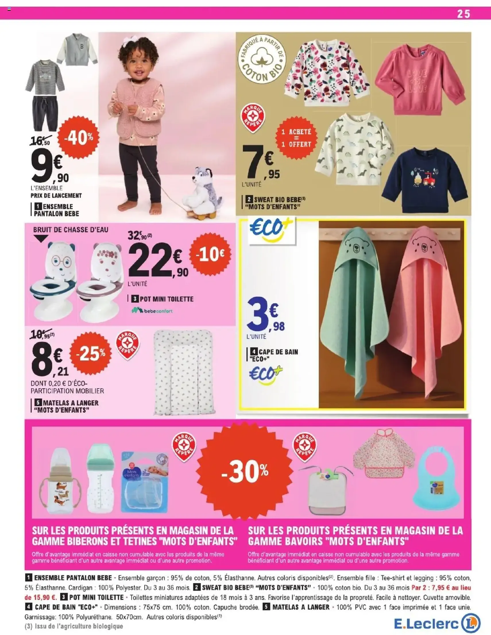 E.Leclerc catalogue semaine 34 - brochure valable à partir du 12/08/2025, page 25 sur 40