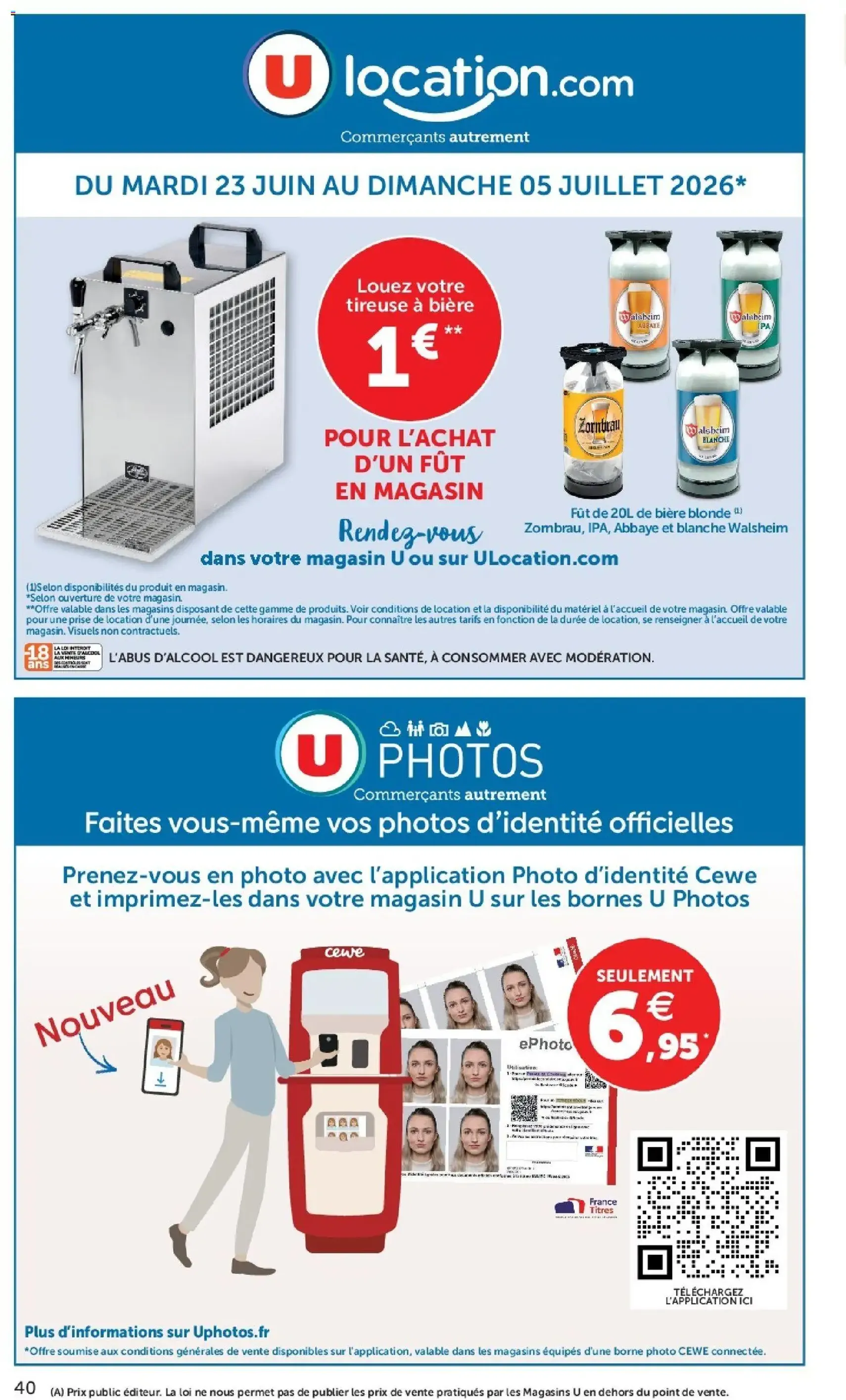 Super U catalogue - brochure valable à partir du 23/06/2026, page 40 sur 44
