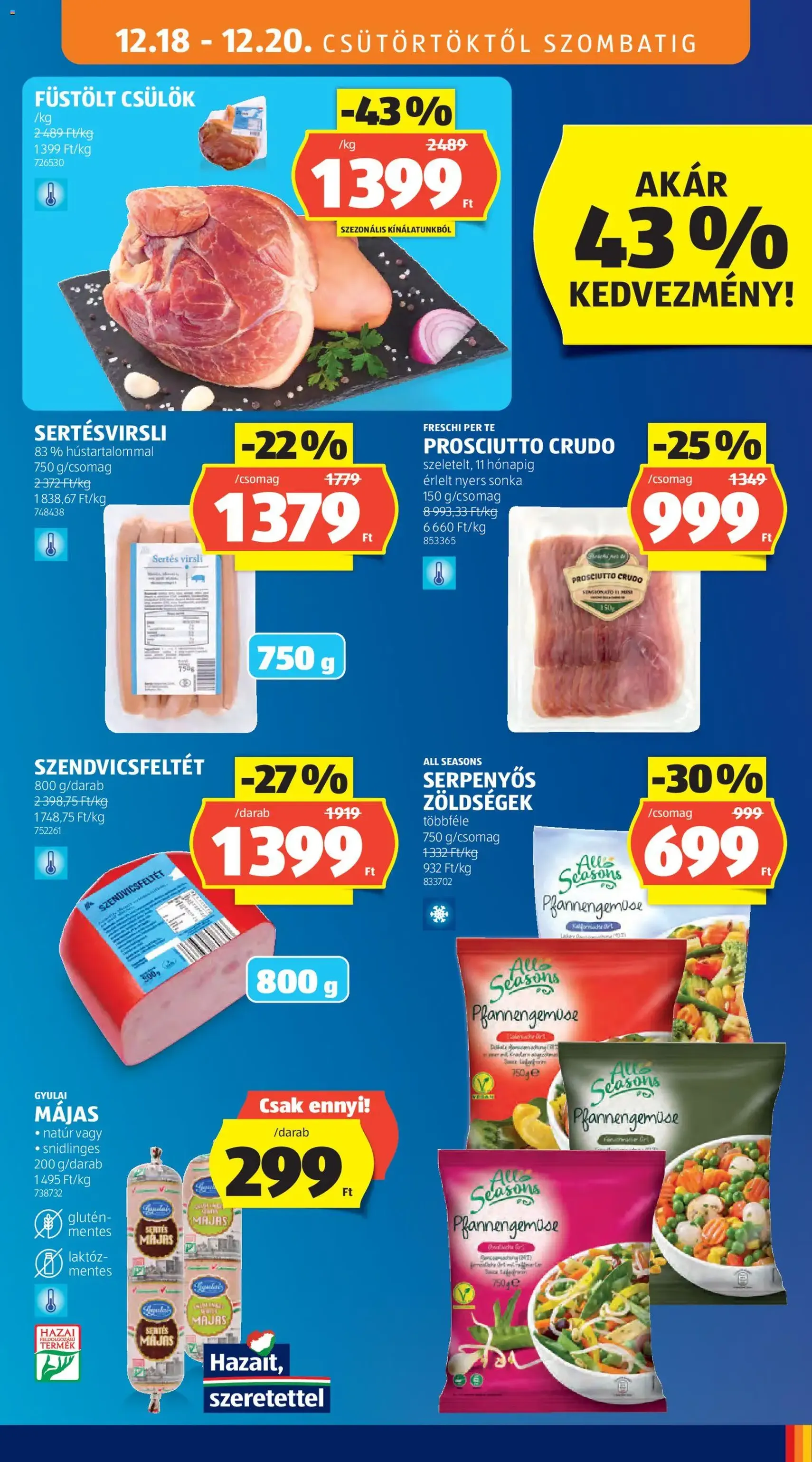 Aldi Akciós újság - 2025.12.18. érvényes szórólap 11 oldal 58 oldalból