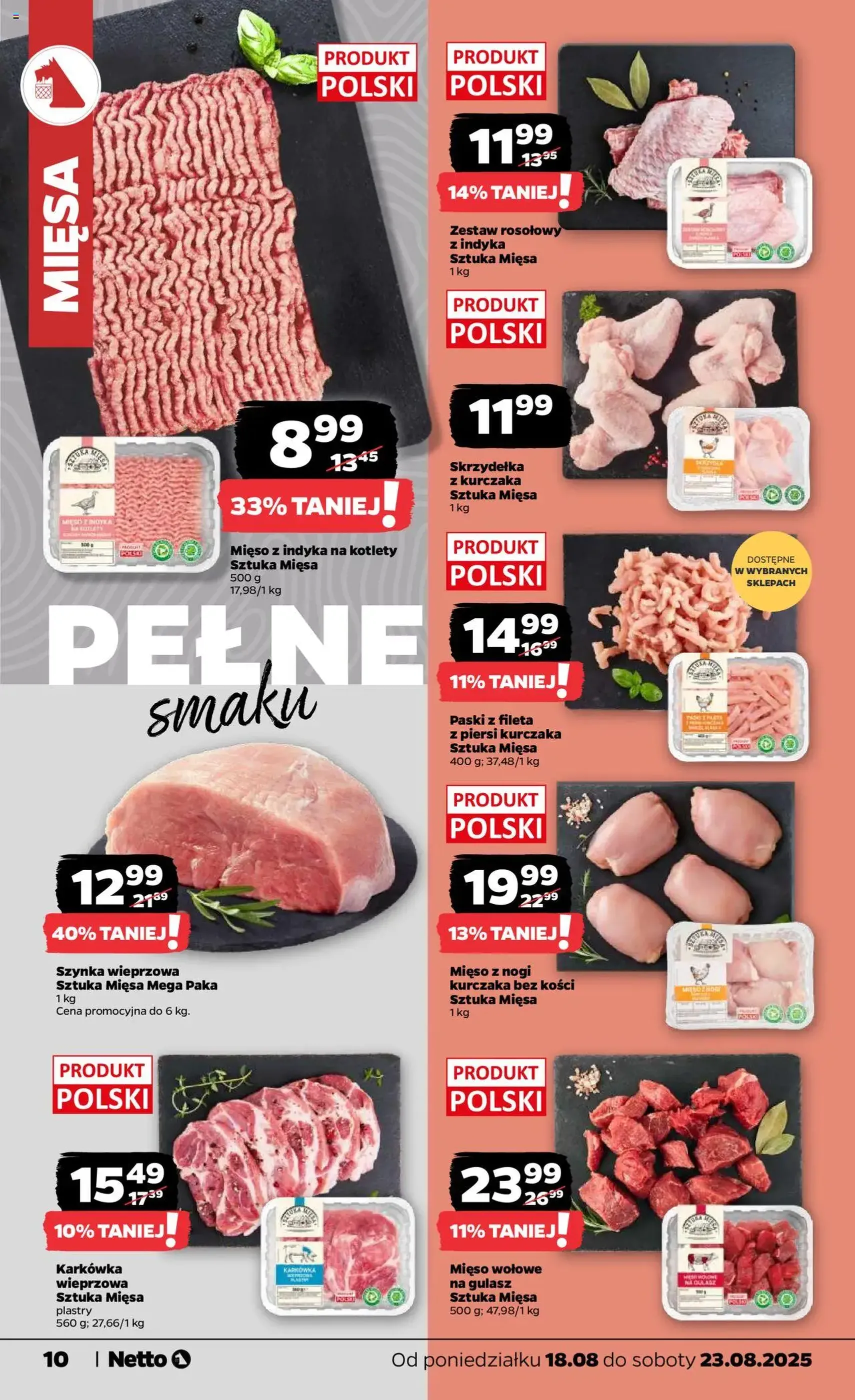 Netto gazetka - Spożywcza - ważny gazetka od 18.08.2025 strona 10 z 27 Netto gazetka - Spożywcza - ważny gazetka od 18.08.2025 strona 10 z 27