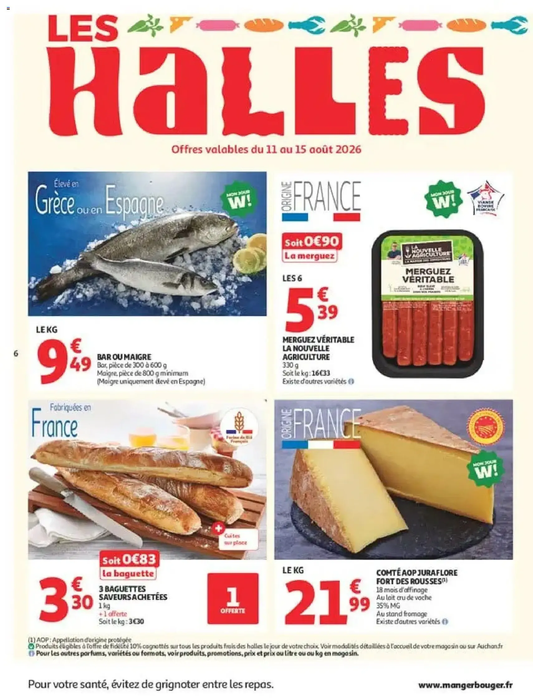 Auchan catalogue - brochure valable à partir du 11/08/2026, page 6 sur 34