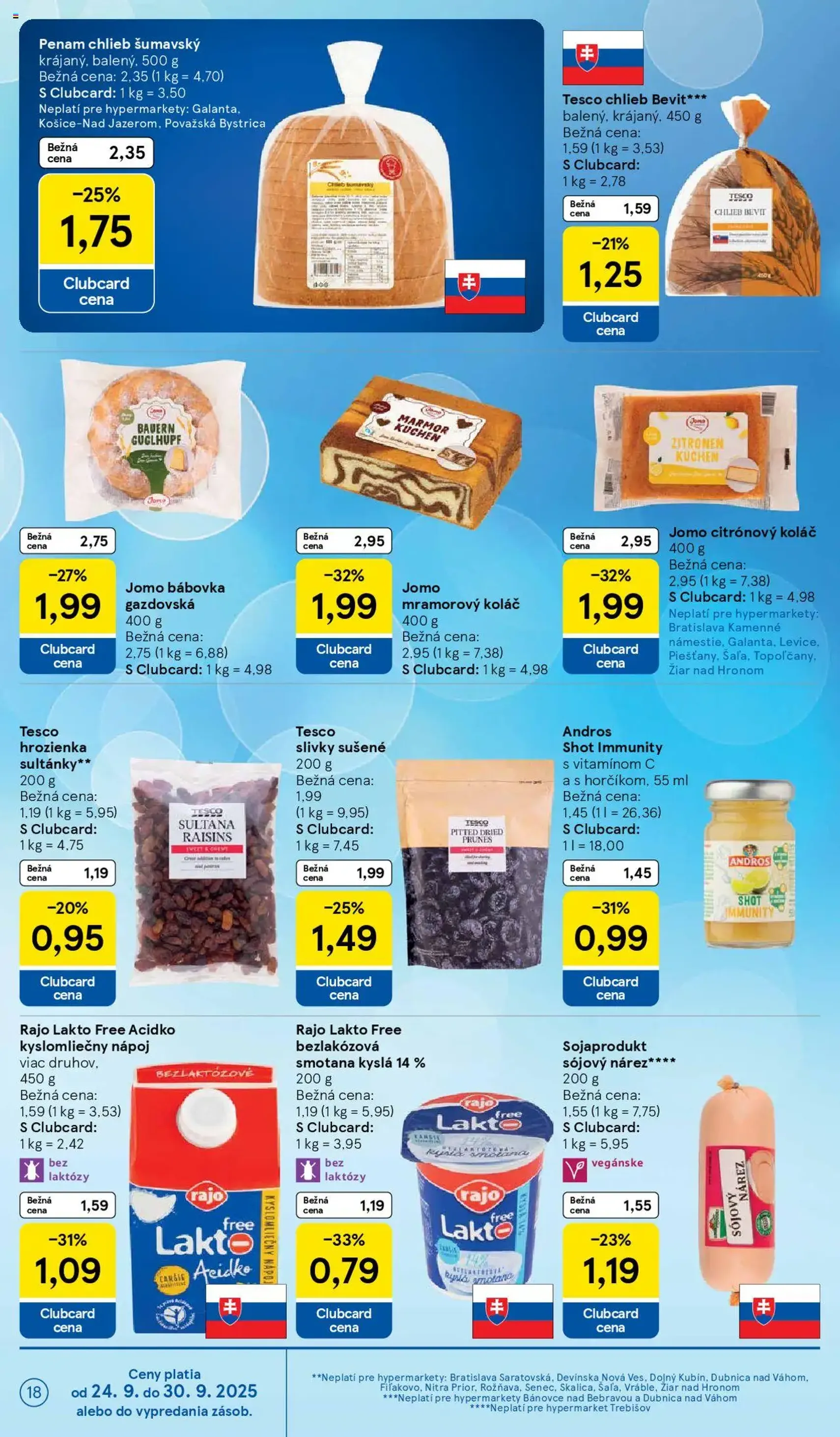 Tesco Hypermarket - leták - platný leták od 24.09.2025 strana 18 z 35